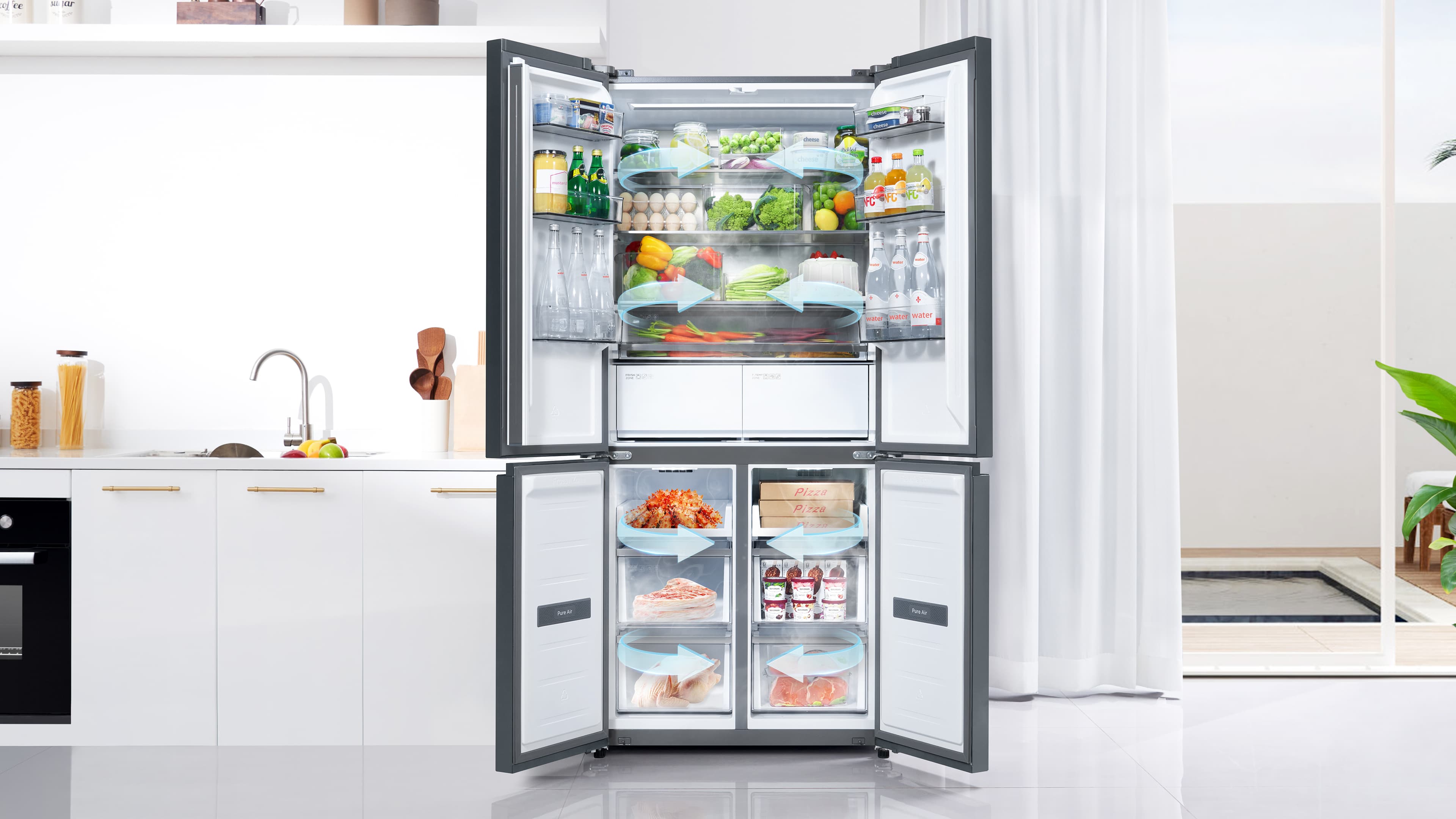 TCL RC456CXE0  Fridge Frost Free
