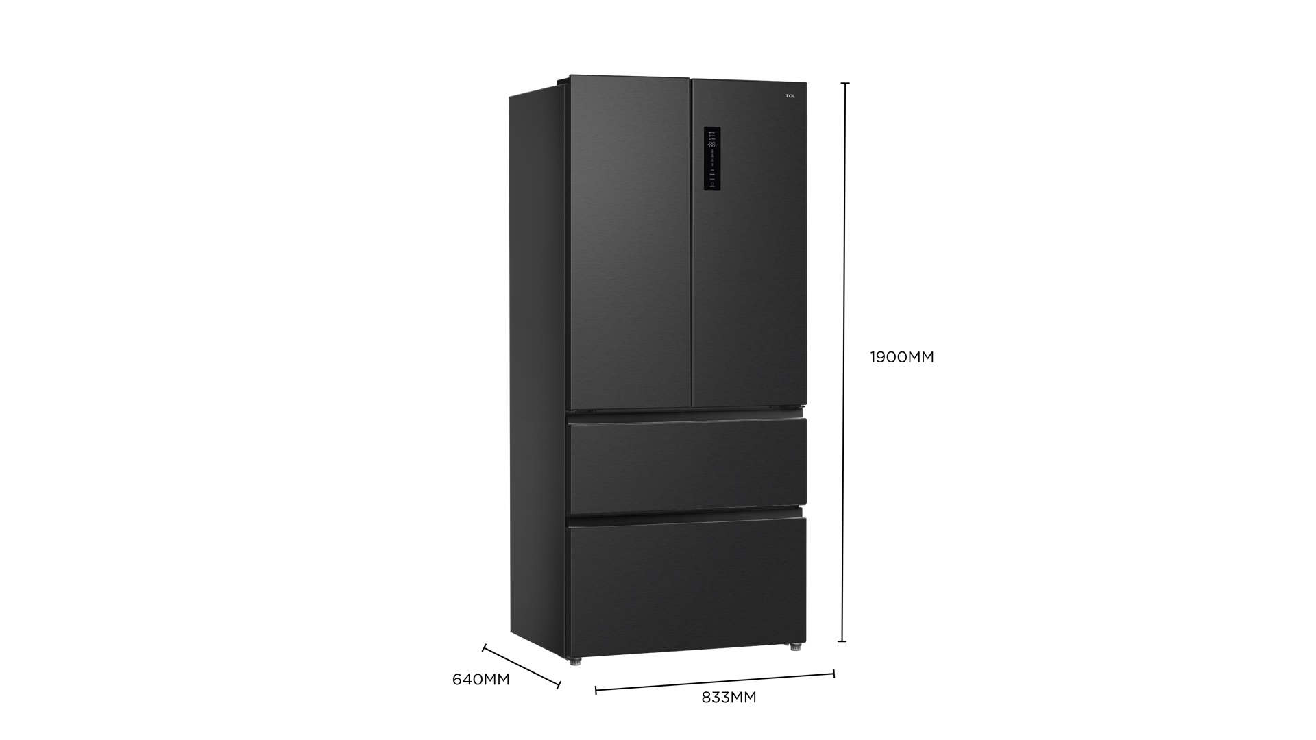 乐竟体育 RC532FBE0 Refrigerator Dimensions