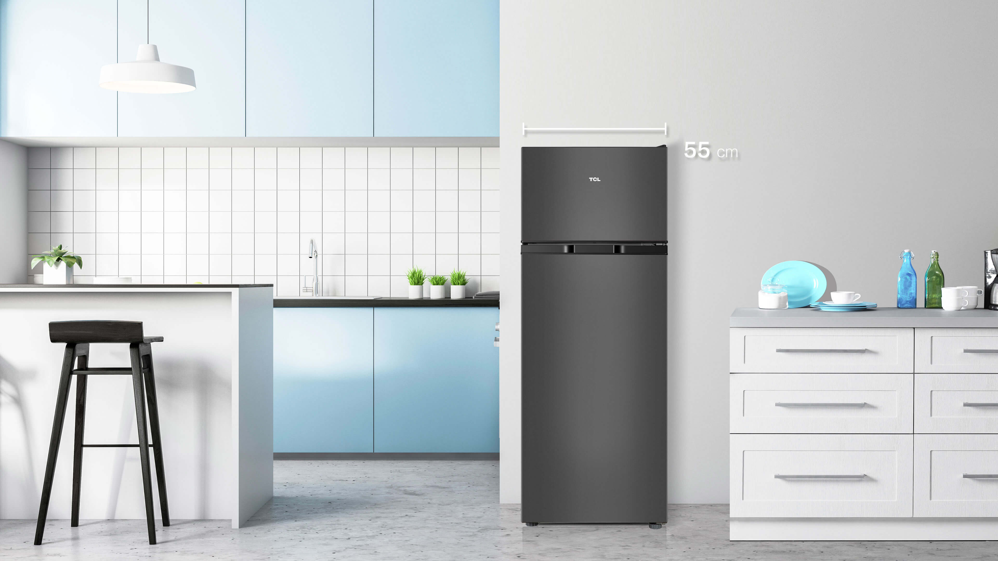 Top Freezer - Integrated Handle - RF207TSE0 - TCL Europe