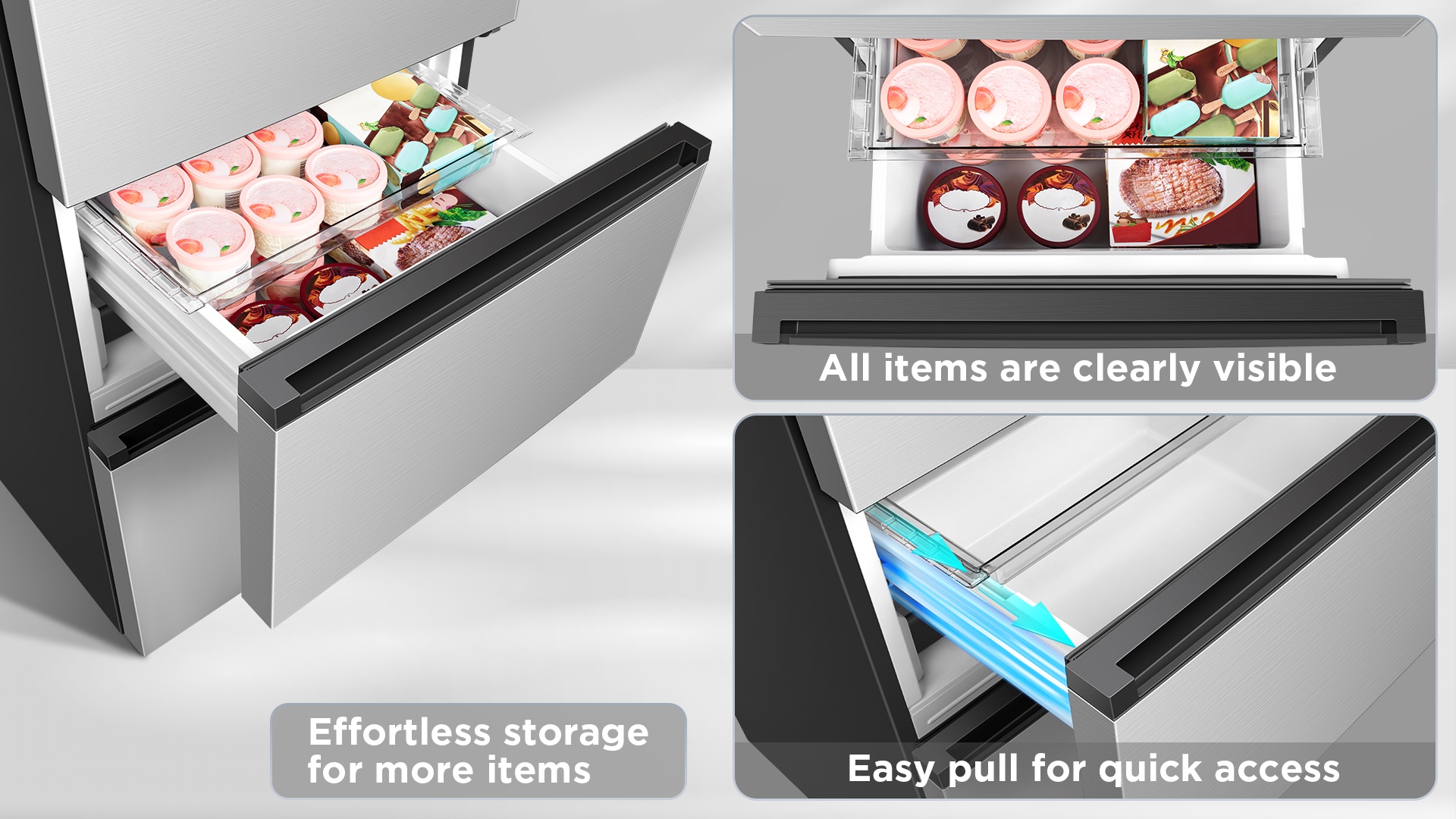 Bottom Freezer RP450BLD0 Refrigerators - TCL Europe