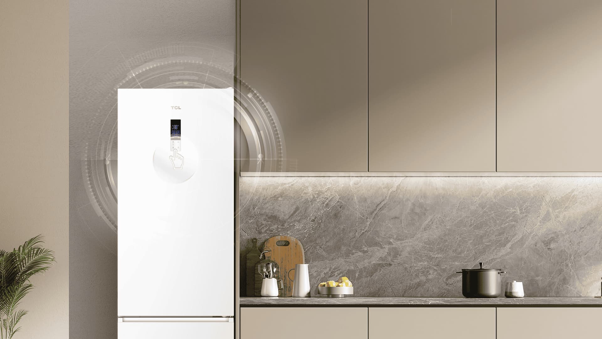 TCL fridge can precise adjustments without opening the door