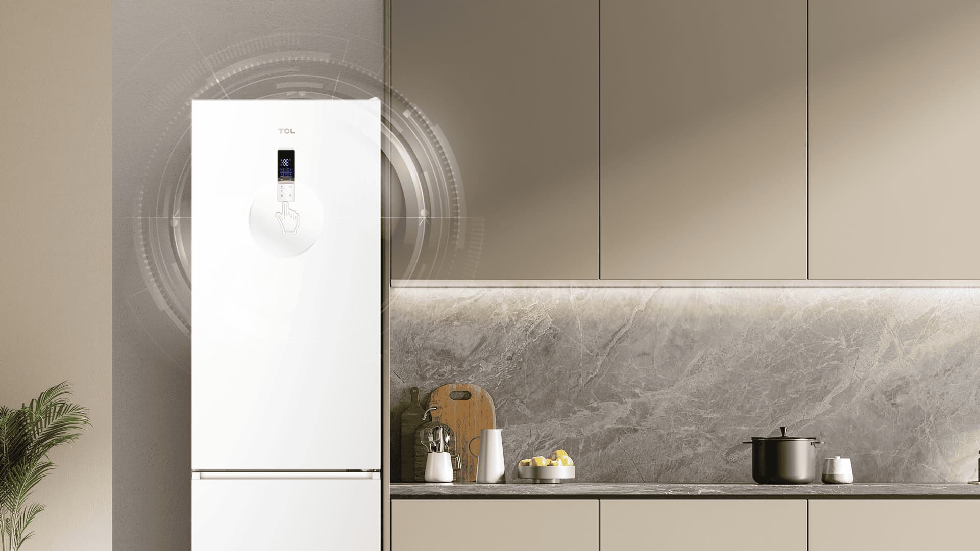 TCL fridge can precise adjustments without opening the door