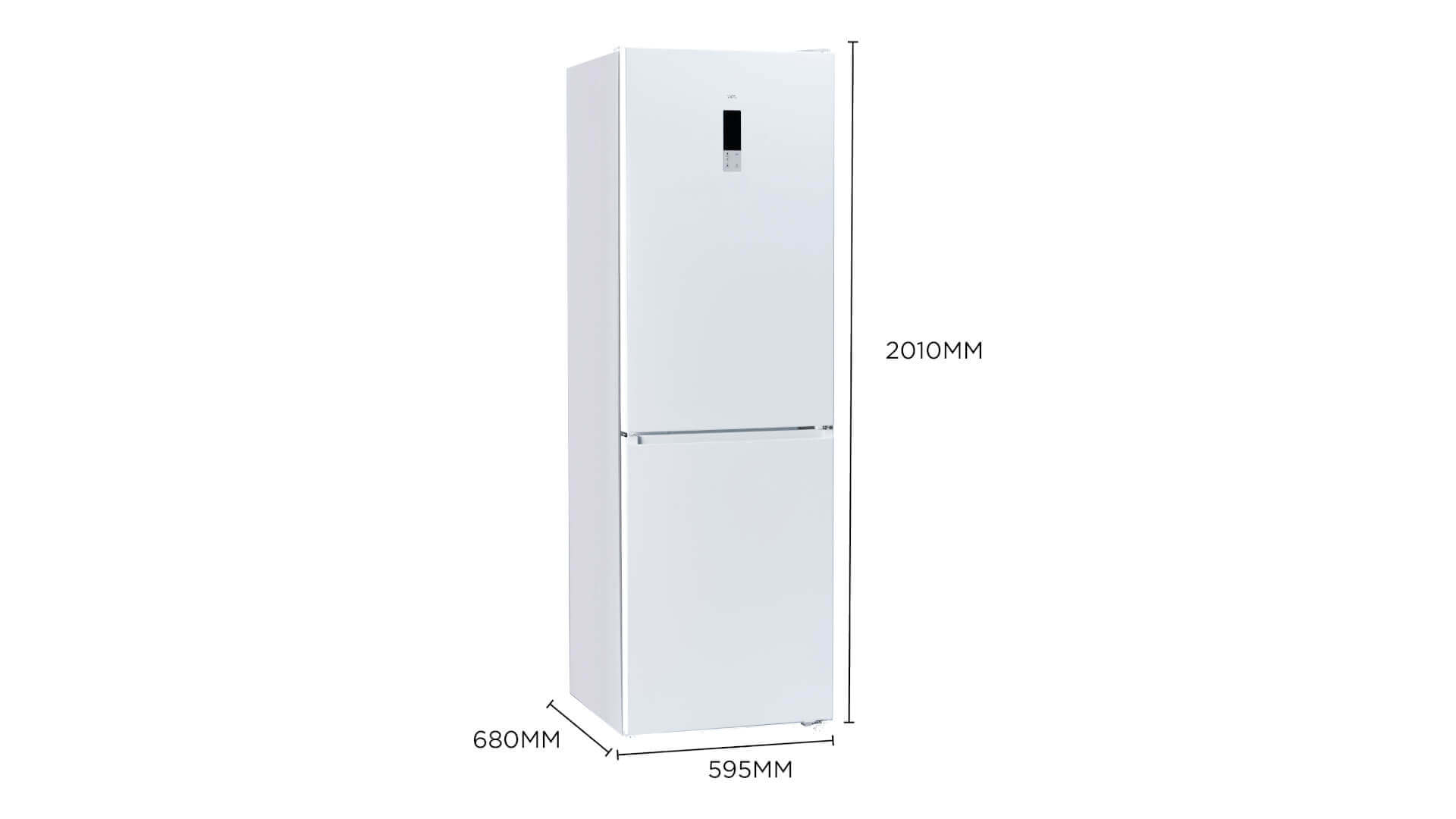 TCL fridge's dimension