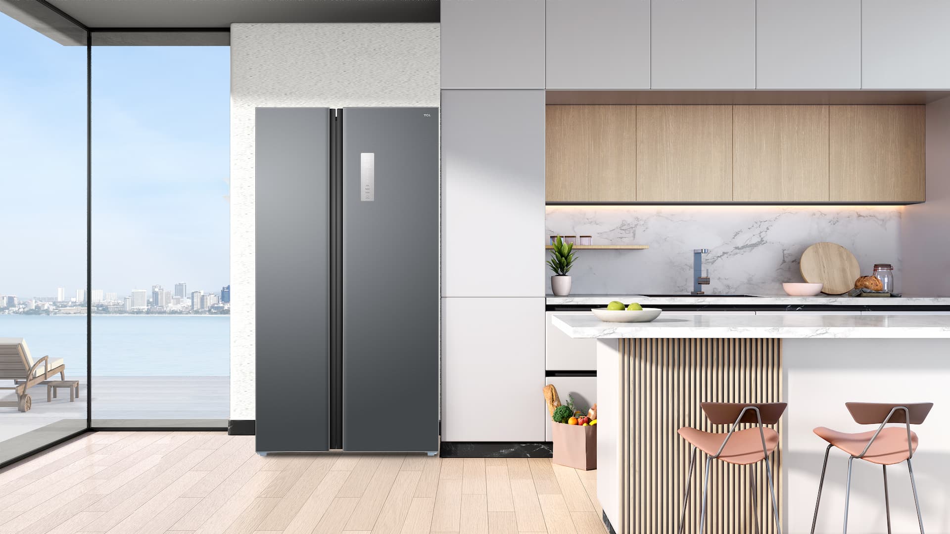 Side by Side Refrigerators RP505SXE1 - TCL Europe