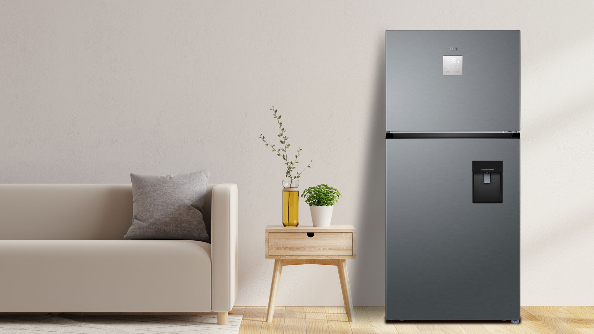 Top Freezer Refrigerator RP536TXE1 - TCL Europe