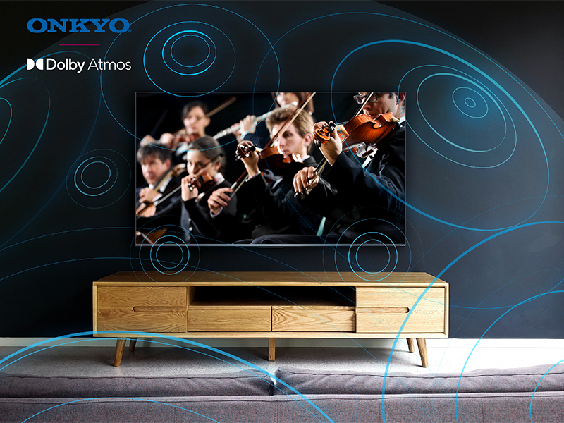 Onkyo sound ​with Dolby Atmos