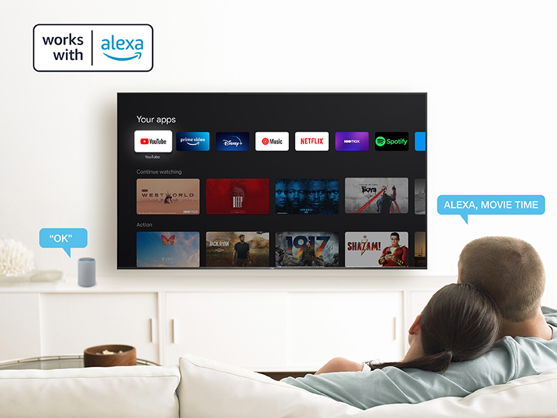 TCL c935 Works with Alexa