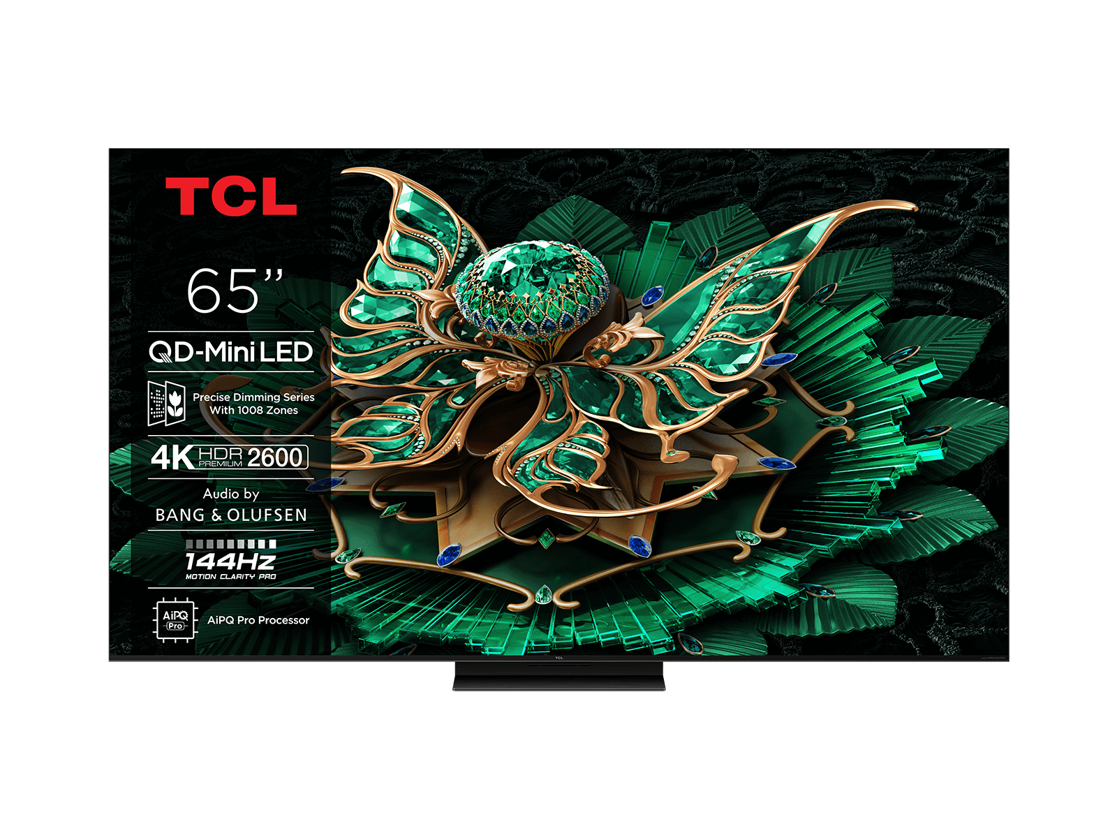 GOUYESHO Vervangende afstandsbediening geschikt voor TCL Full HD Smart QLED Direct LED TV 32V5C 40V5C 43V5C 50V6C 55V6C 65V6C 75V6C 75V6C (geen spraakfunctie