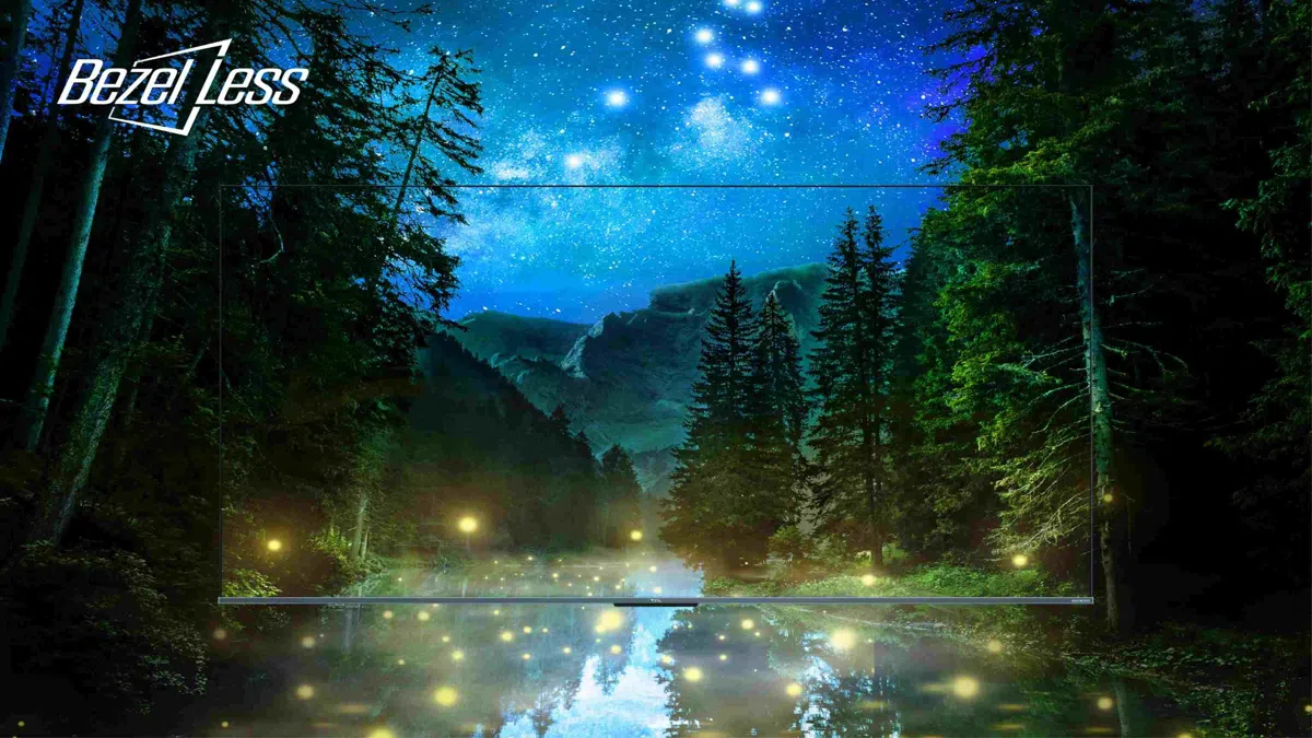 Bezel less