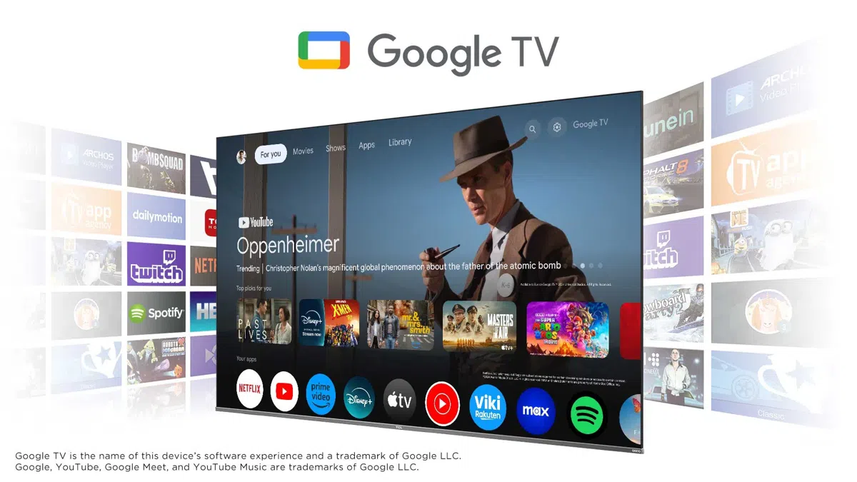 tcl 50v6b 50 inch uhd 4k google smart tv new model 2024 Google TV