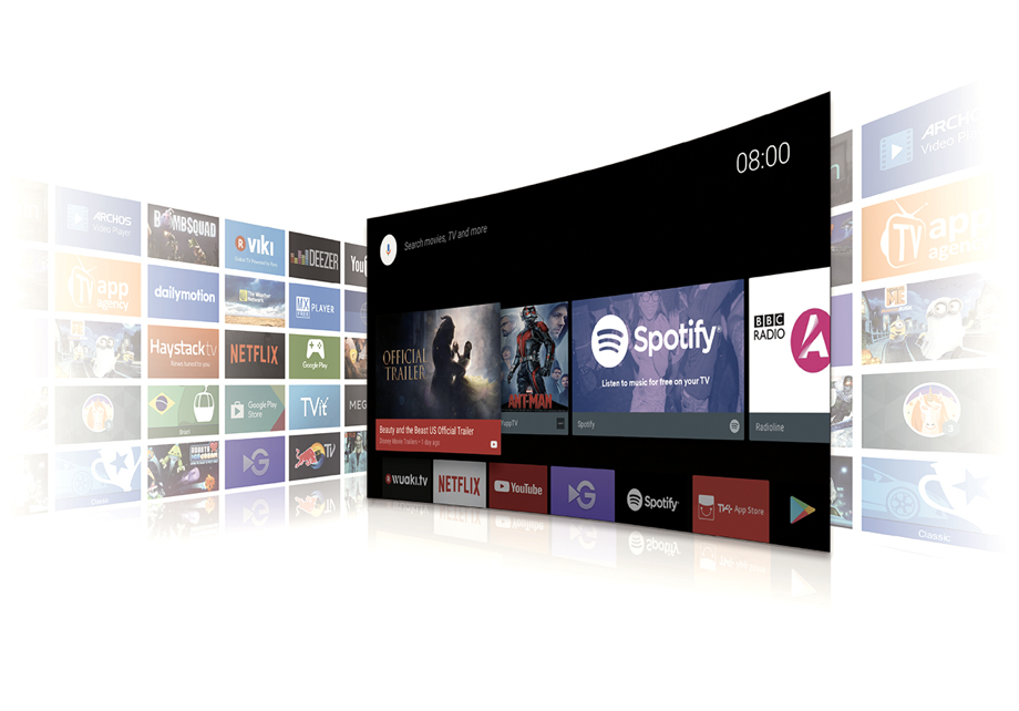 Android TV for easy and unlimited entertainment
