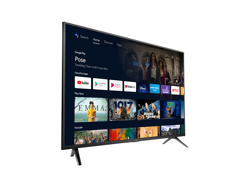 32 inch Smart TV - Full HDR Android TV - S5200 - TCL Europe 32 inch Smart TV - Full HDR Android TV - S5200 - TCL Europe