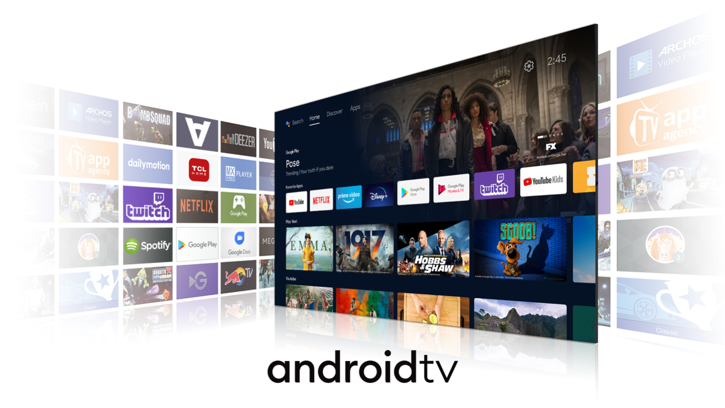 TCL Frameless HD HDR TV with Android TV S5400A - TCL Europe