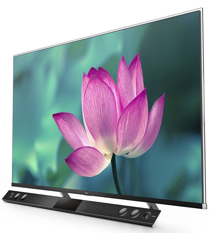 Razor slim glass design - see the picture, not the TV