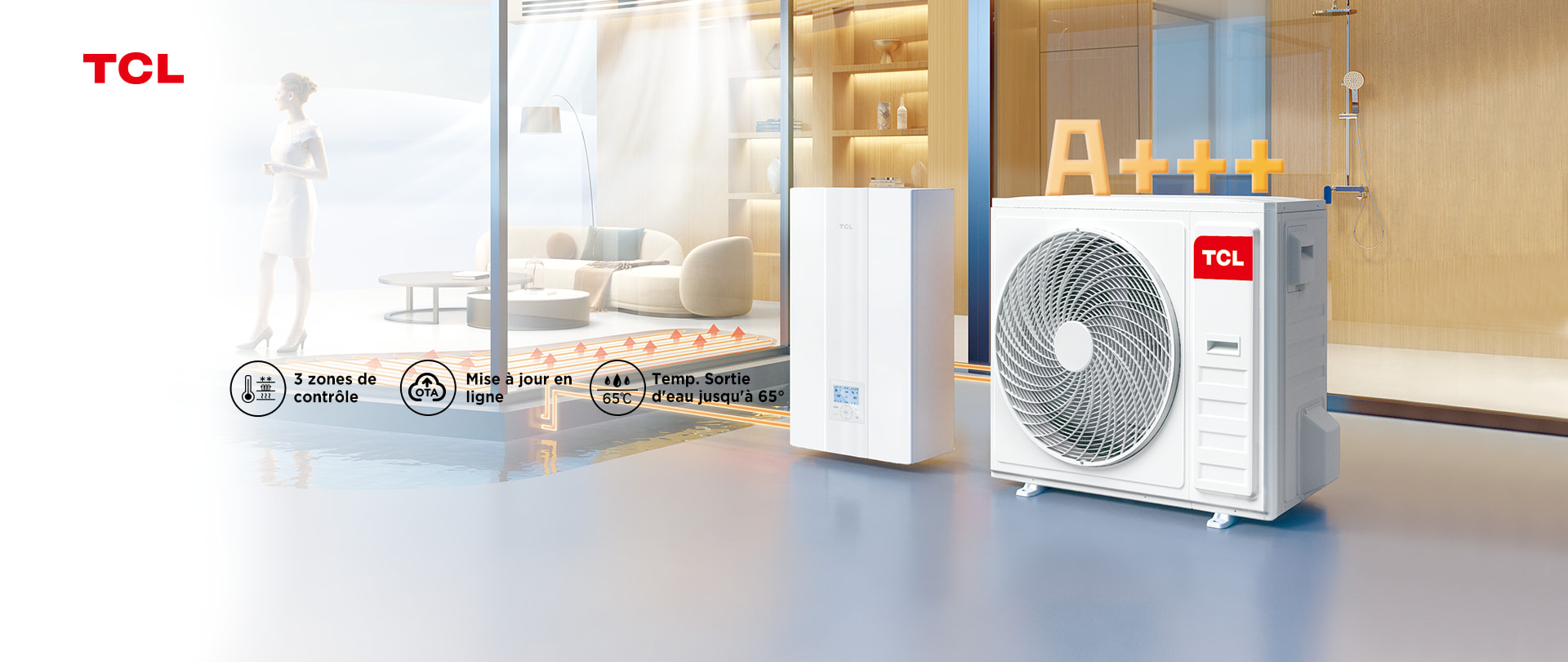 Pompe à chaleur air<br