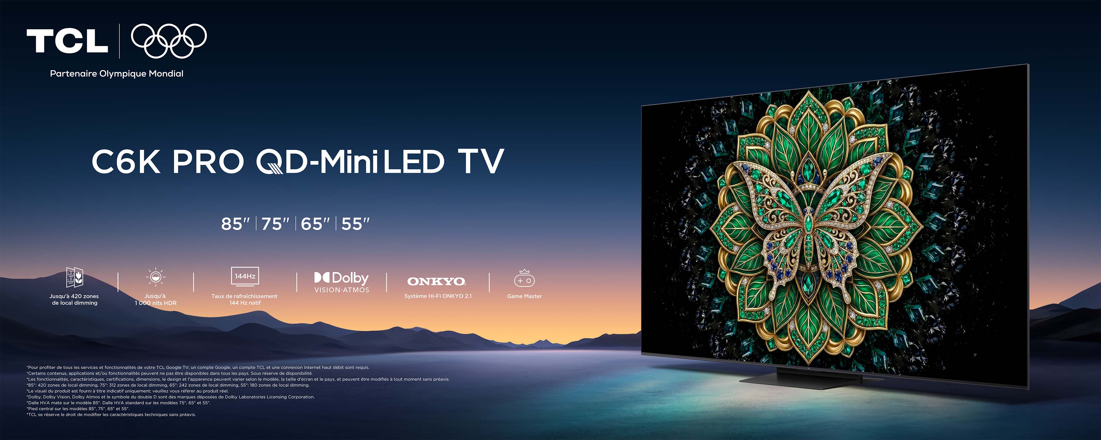 TCL TV C6K Premium QD-MiniLED TV