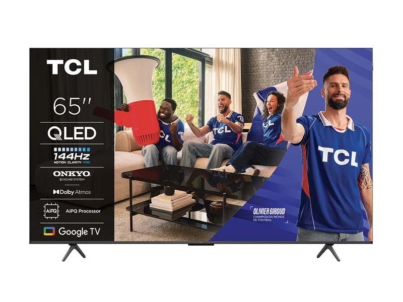 TCL 65P8K — visuel constructeur non contractuel