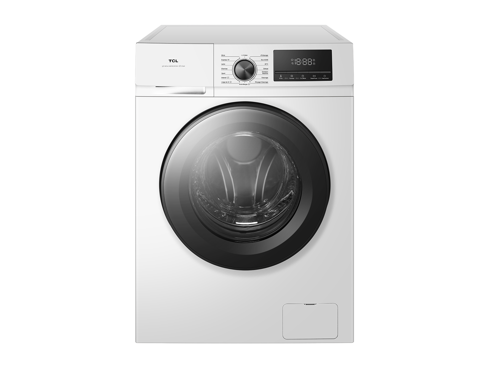 Lave-linge Frontal - 10 Kg - 1400 Trs/min - A+++ - Blanc - Moteur