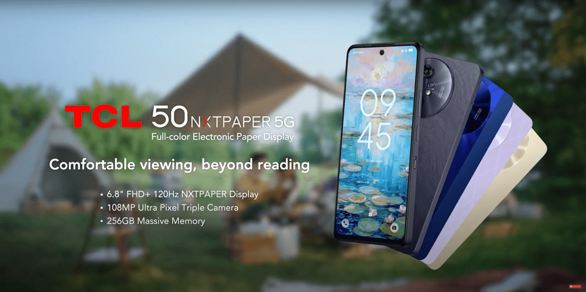 TCL 50 PRO NXTPAPER 5G (EU版) TCL 50 PRO NXTPAPER 5G | Full-color Electronic Paper Display