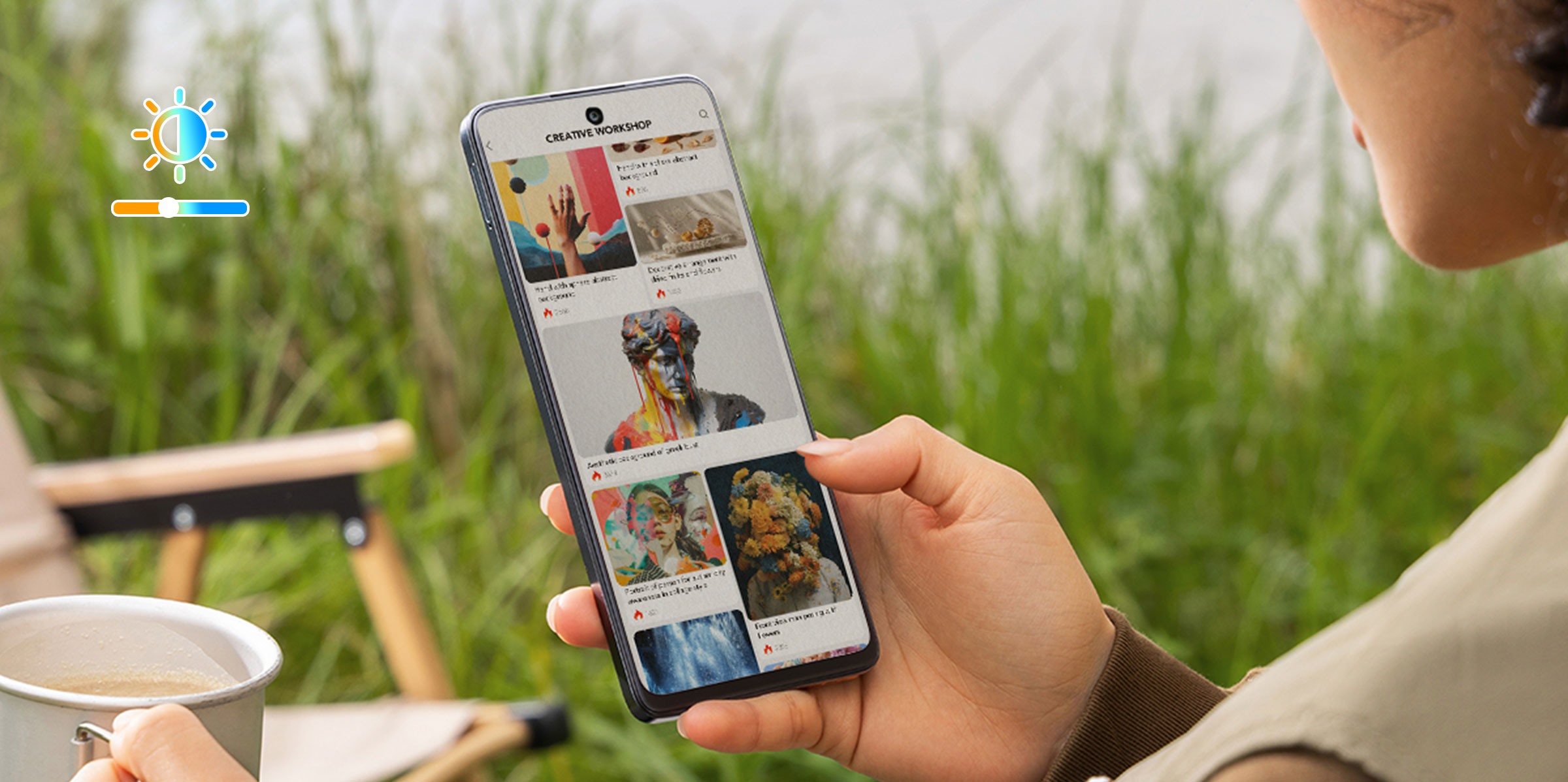 TCL 50 NXTPAPER 5G Eye comfort