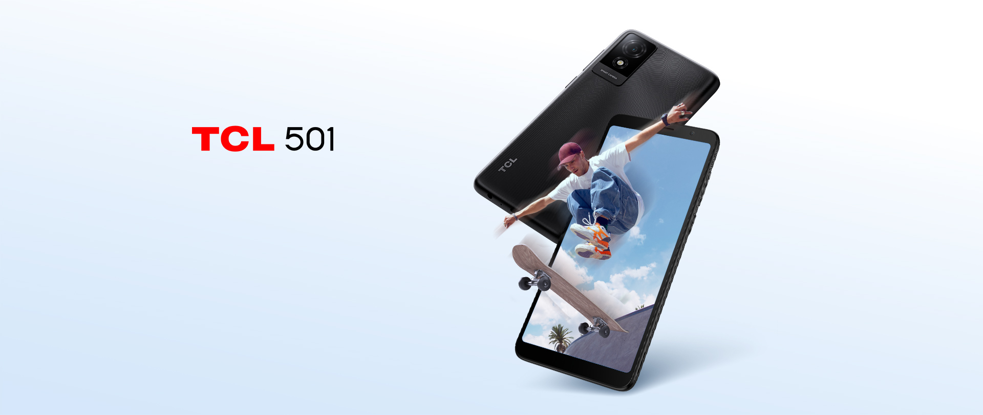 TCL 501 Smartphone - High Capacity Android 15 | TCL UK