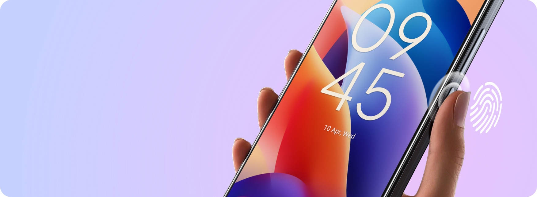 TCL 60 SE Side fingerprint Function