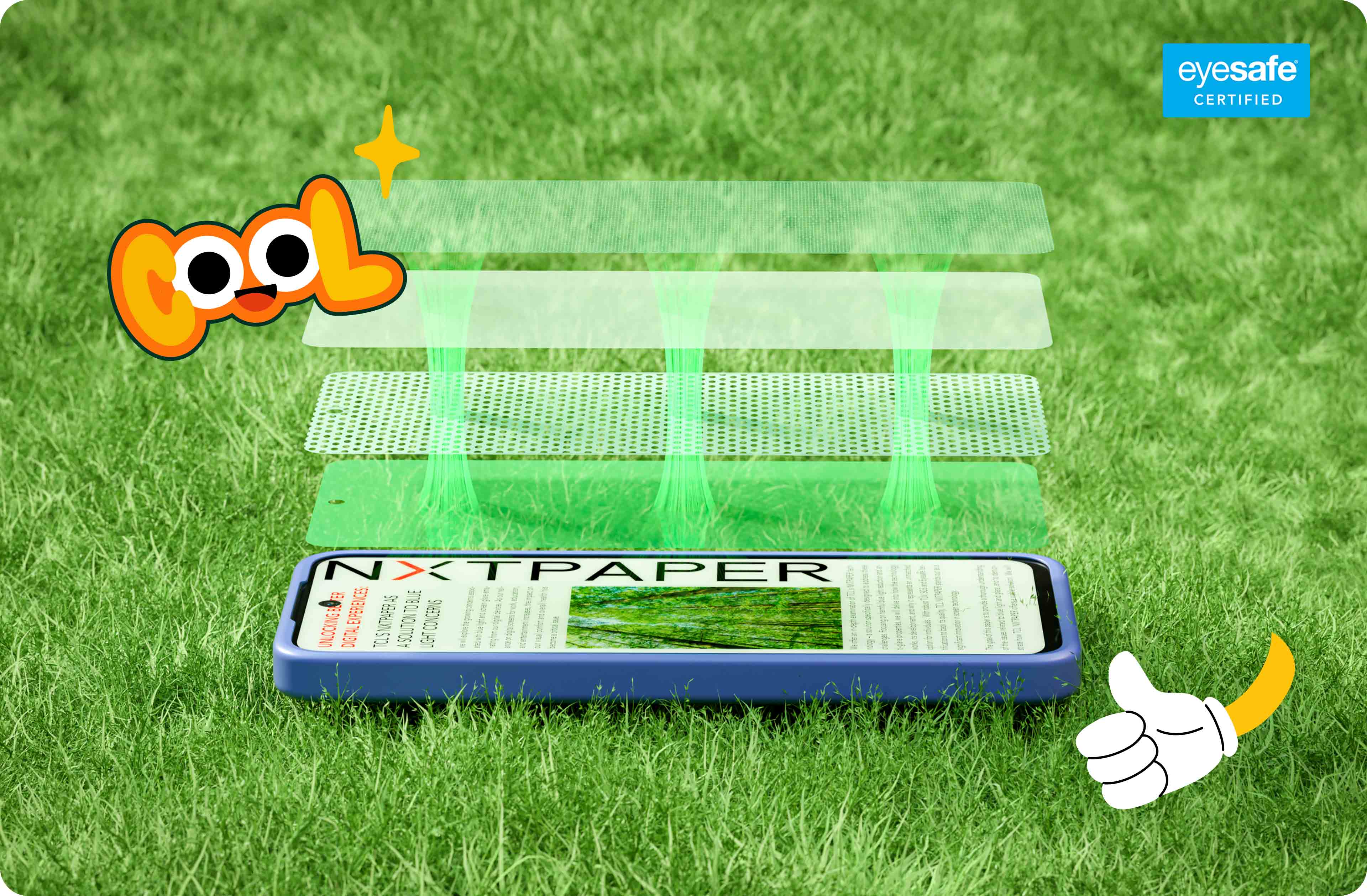 TCL's NXTPAPER 5G Junior - Low blue light