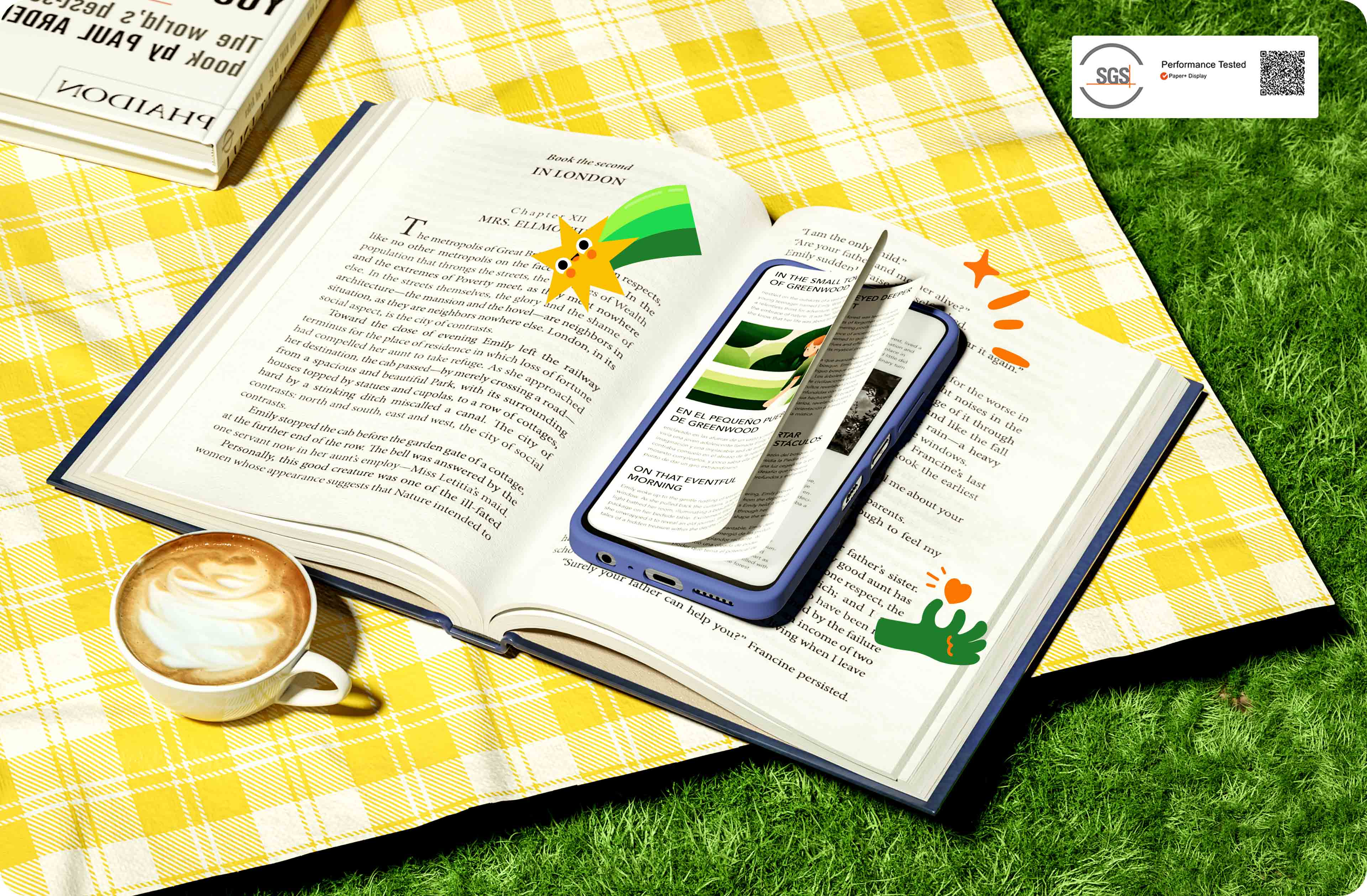 TCL's NXTPAPER 5G Junior - Paper-like comfort