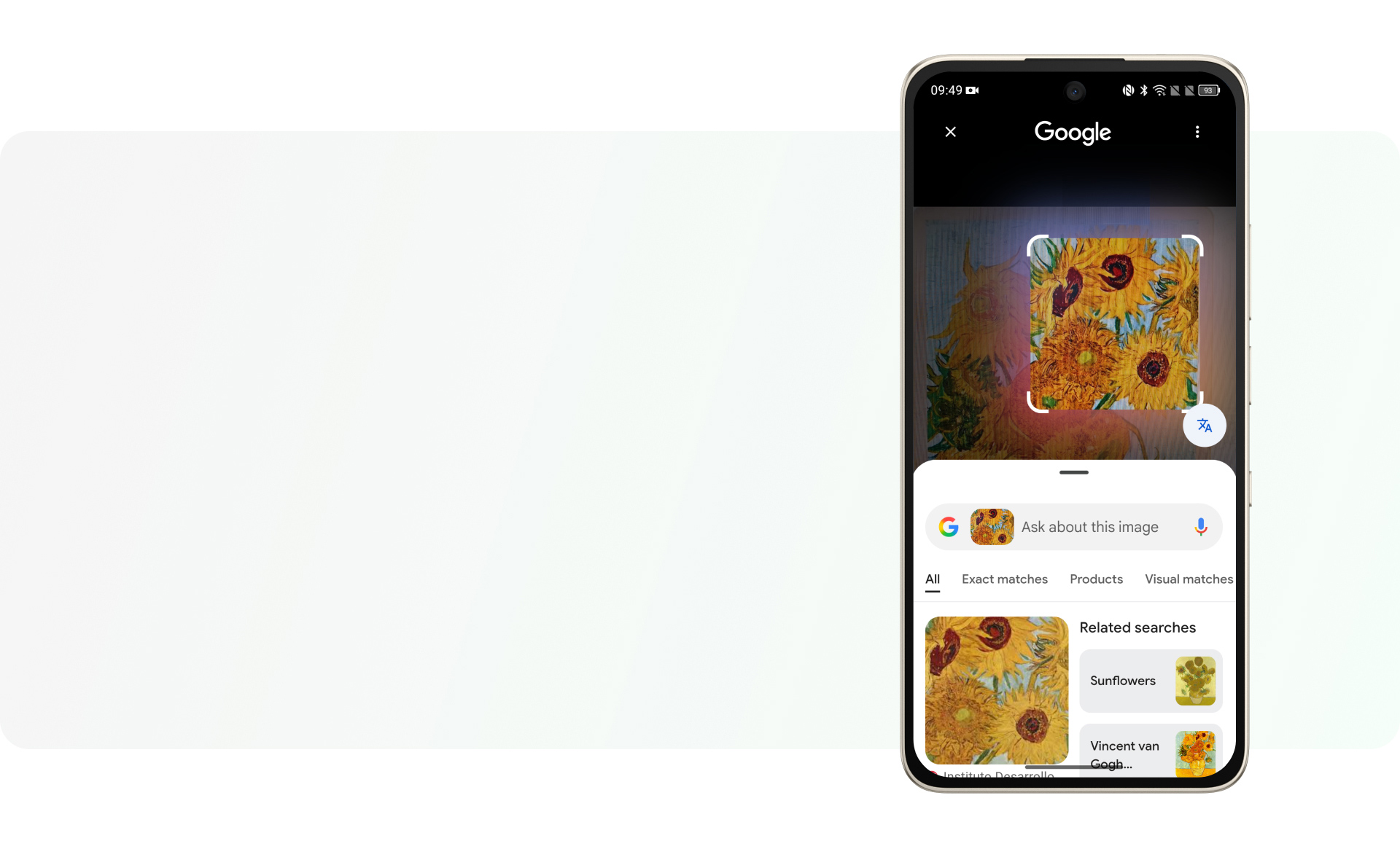TCL NXTPAPER 70 Pro Get instant answers in Google Search