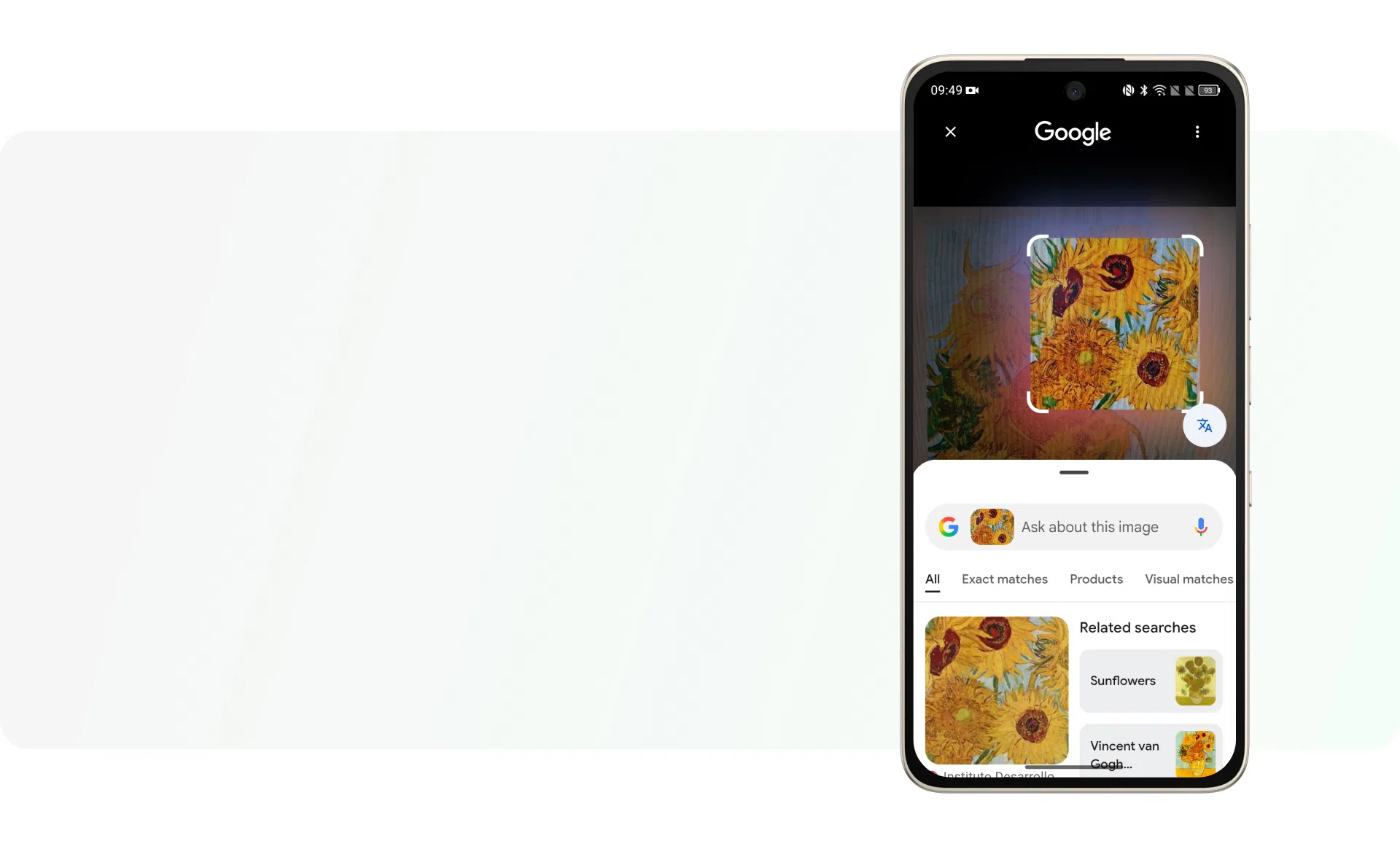 TCL NXTPAPER 70 Pro Get instant answers in Google Search