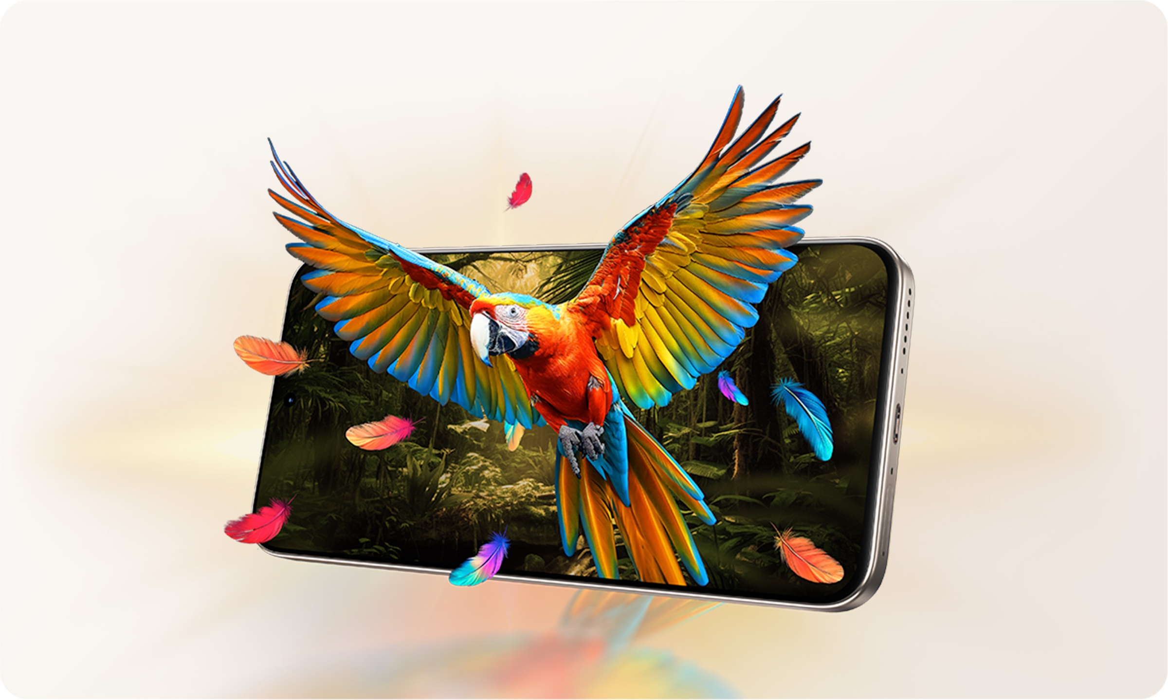 Ecran AMOLED 1,5K lisible en plein soleil