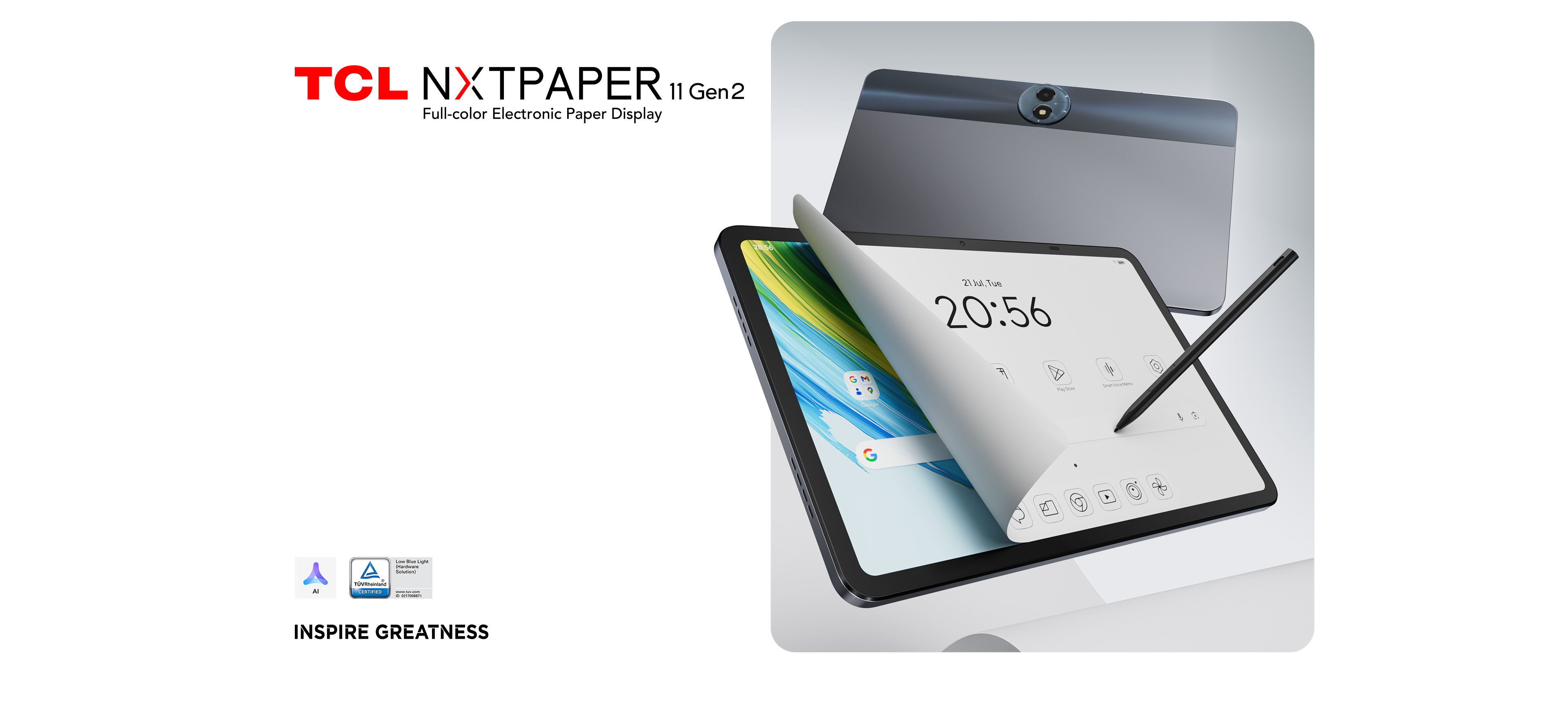 TCL NXTPAPER 11 Gen 2 Tablet
