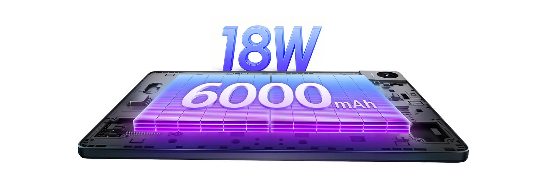 TCL TAB 10 Gen 4 Tablet Reliable power - 6000mAh Battery