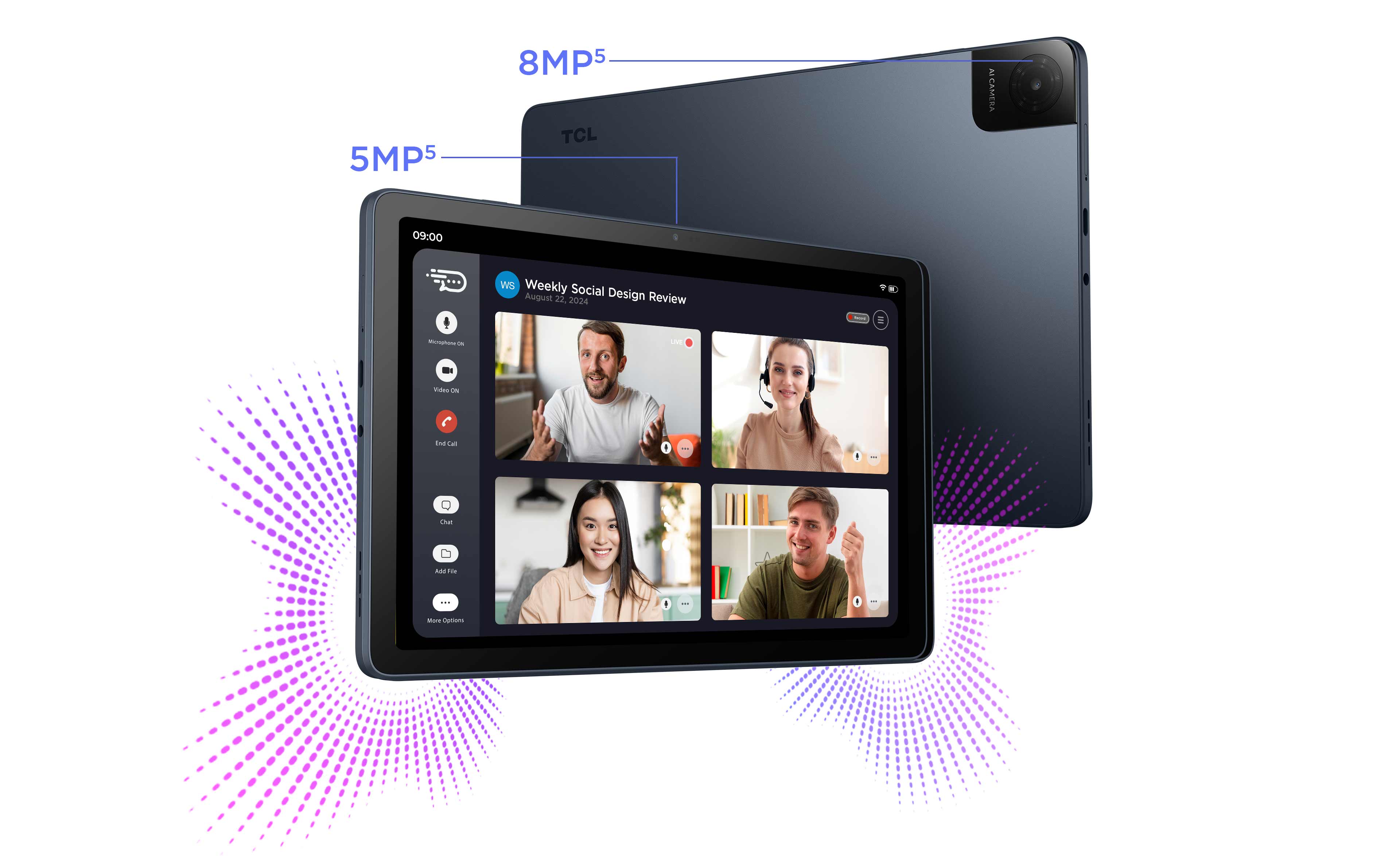 TCL TAB 10L Gen 4 Tablet Dual speakers