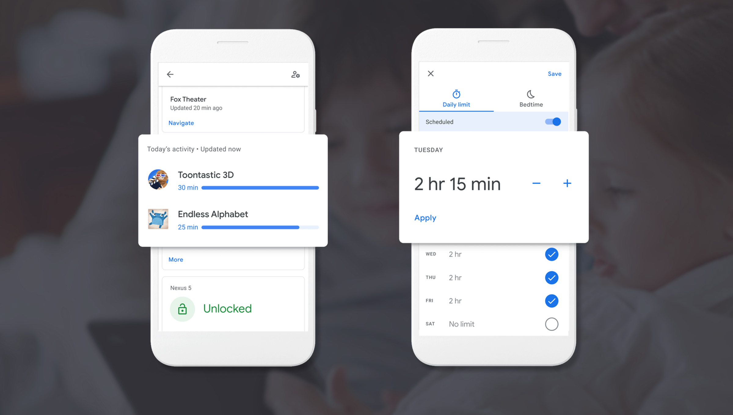 TCL TAB 10L Gen3 Smart parental controls