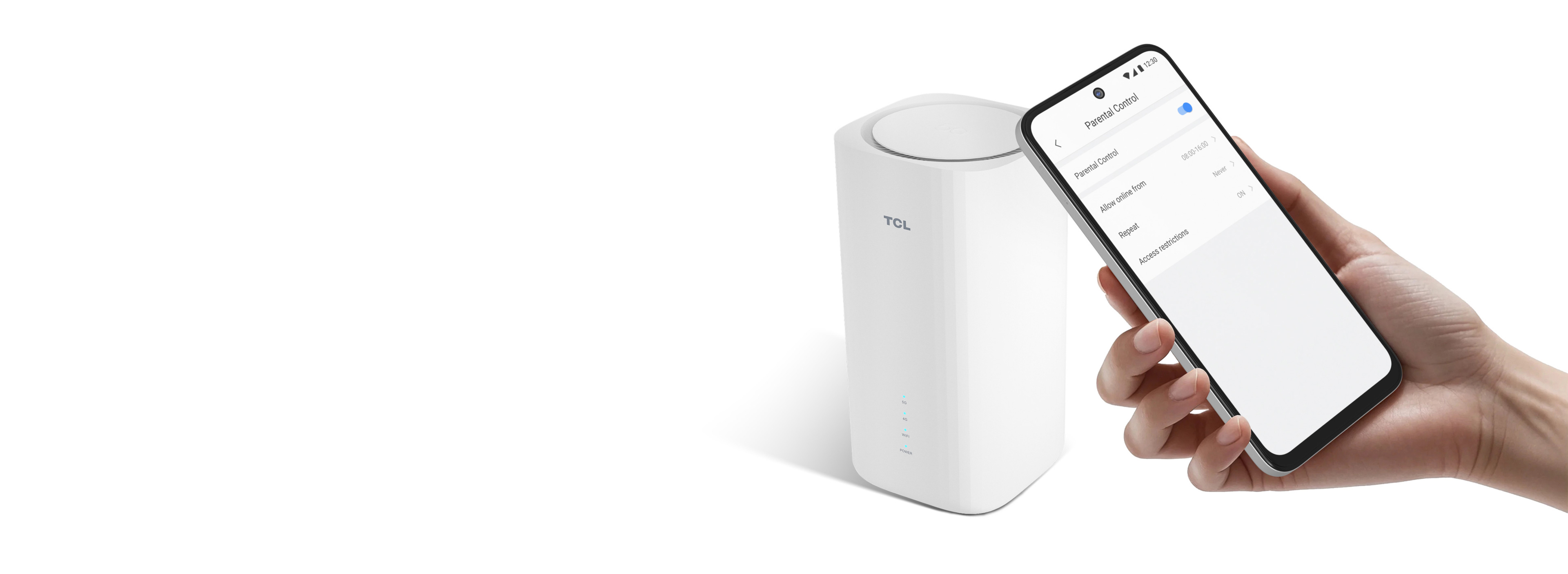 TCL LINKHUB 5G HH516 Router Easy to use