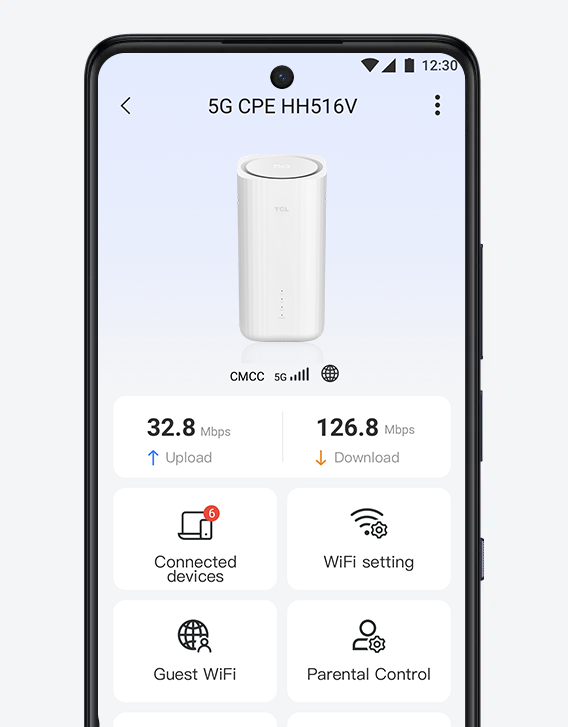 TCL LINKHUB 5G HH516 Router Multi-functional