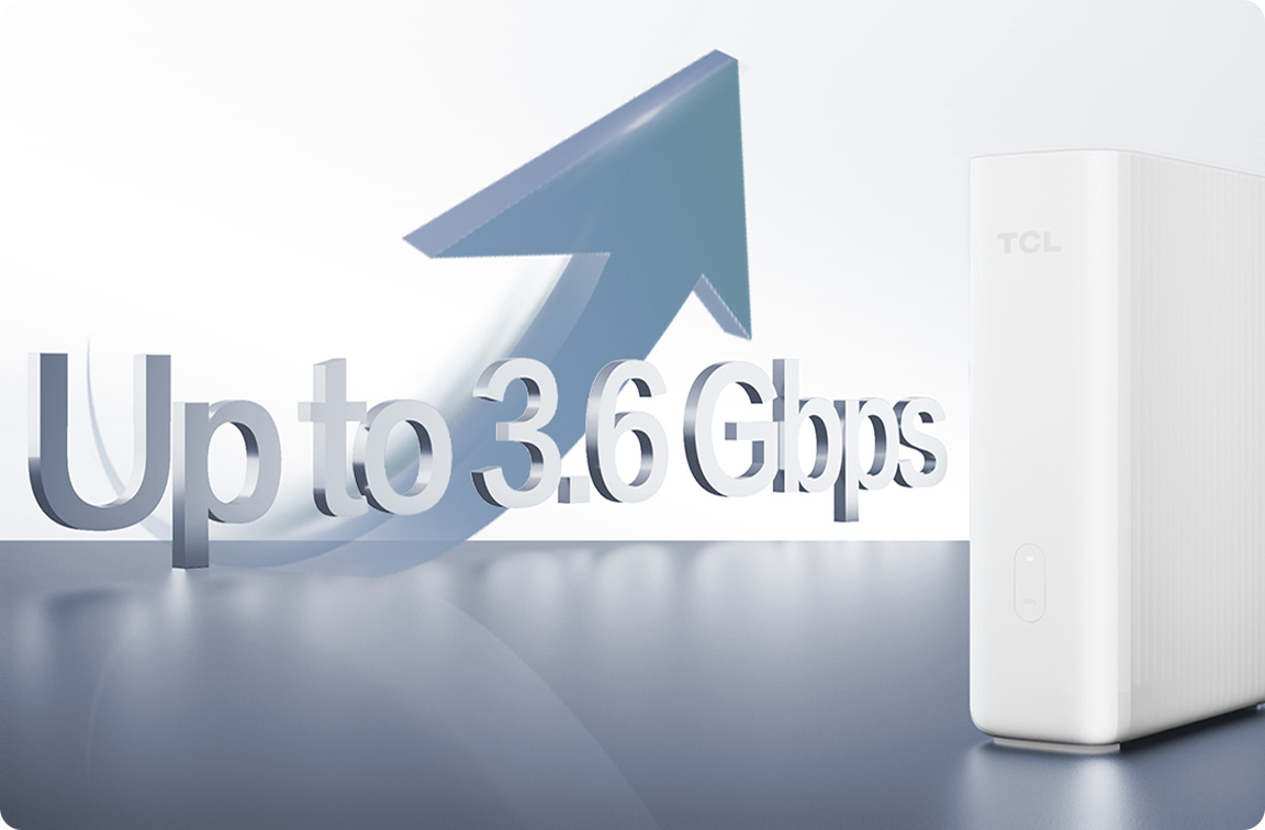 TCL LINKHUB WR5360 Router up to 3.6 Gbps download speed