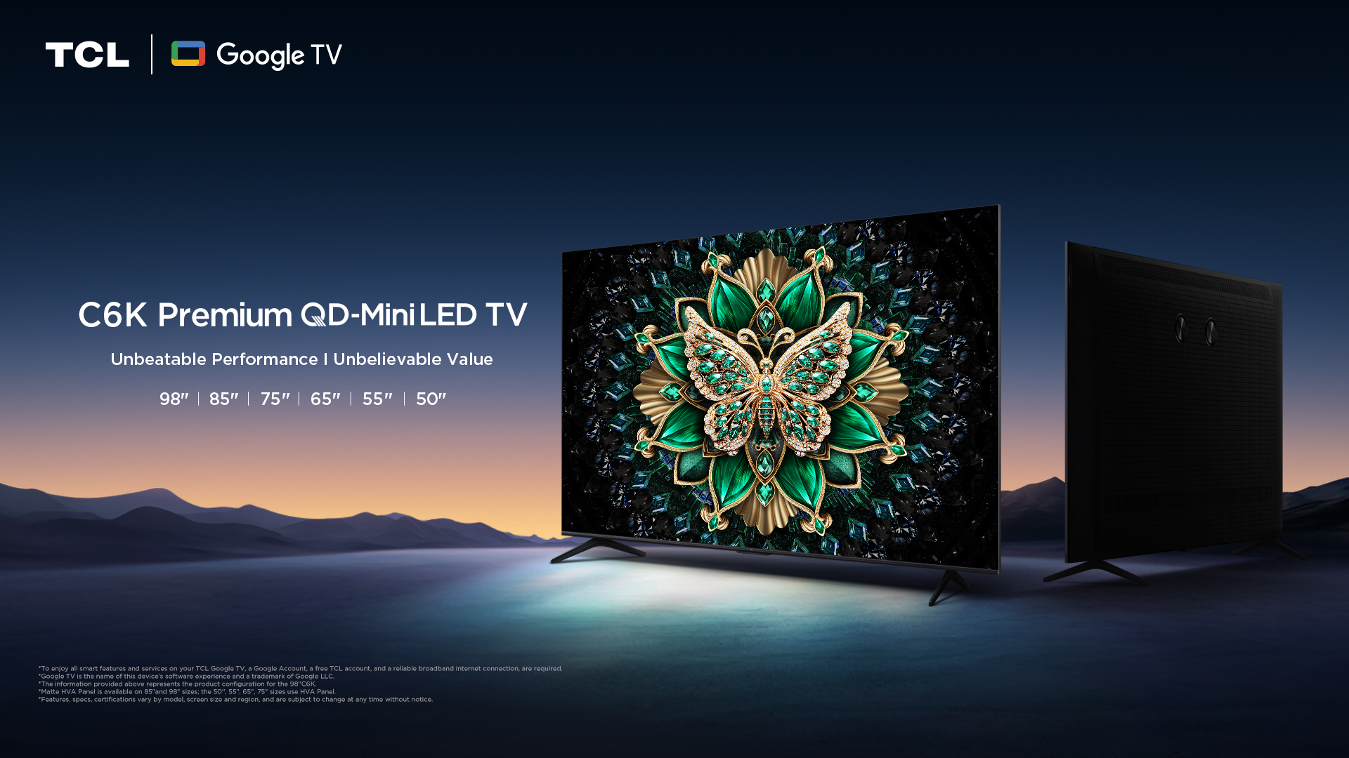 TCL Unveils the New C6K QD-Mini LED TV Series:  Best-in-Class Mini LED Innovation Meets Modern Living