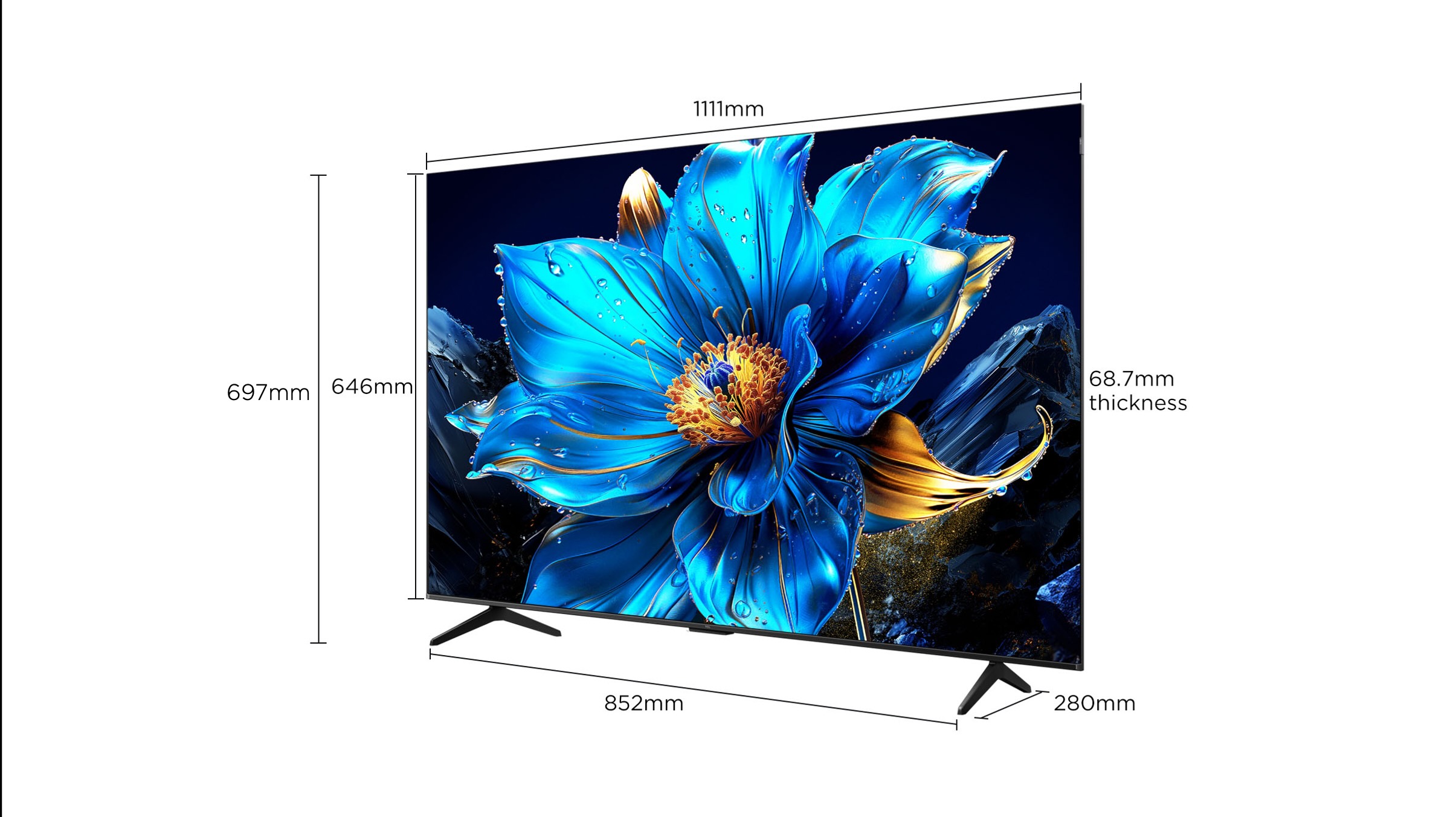 50-palčni 4K HDR televizor TCL P7K