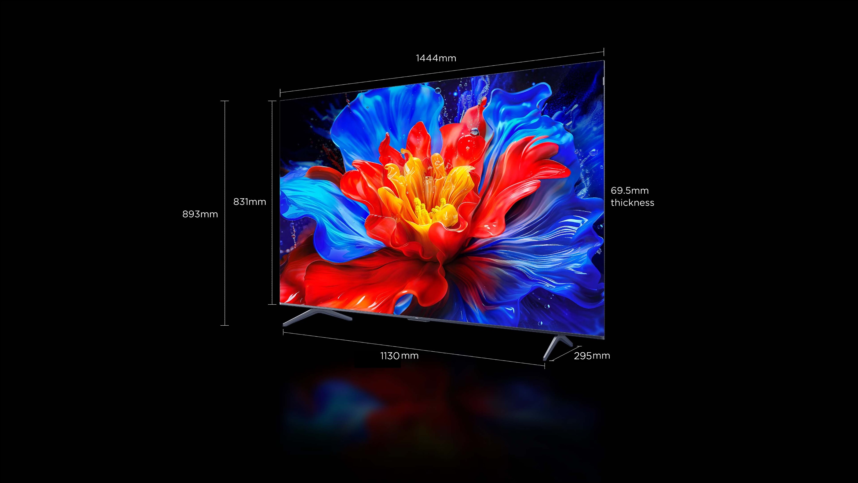 65 inch P6K 4K HDR TV
