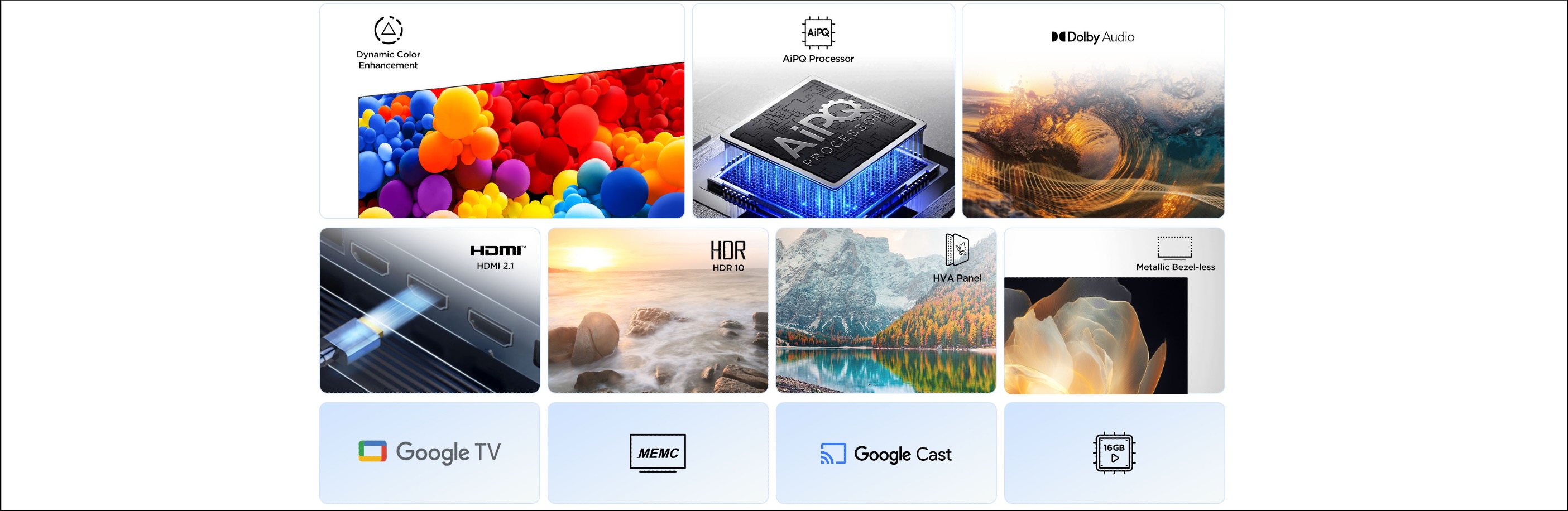 TCL P6K Characteristic