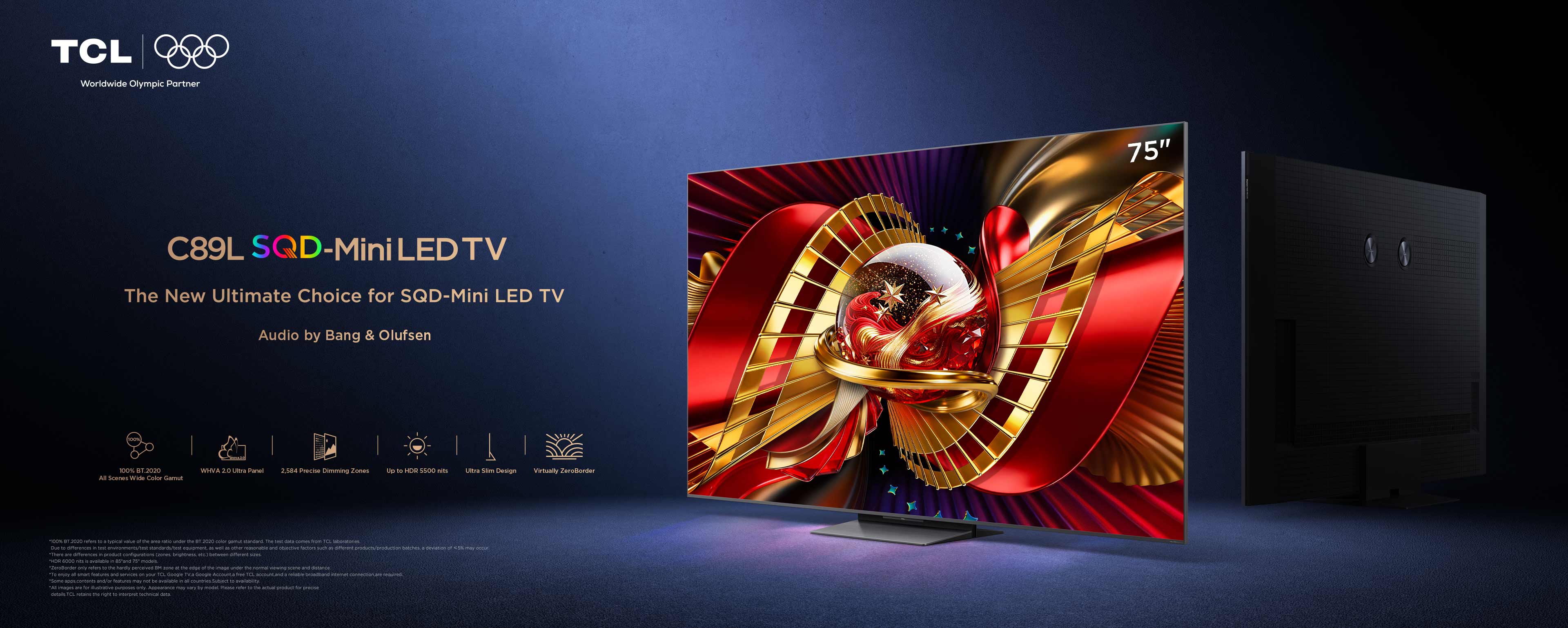 TCL C89L SQD-Mini LED TV