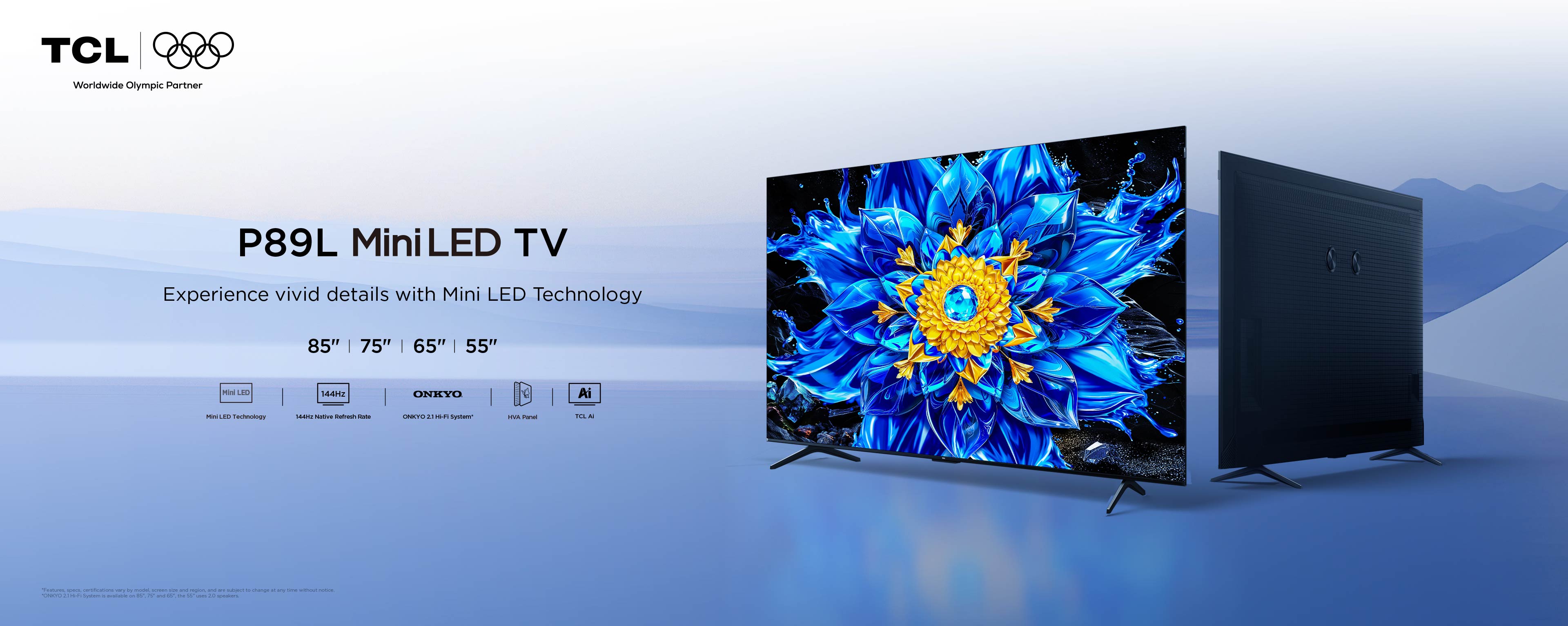 TCL P89L 4K UHD TV