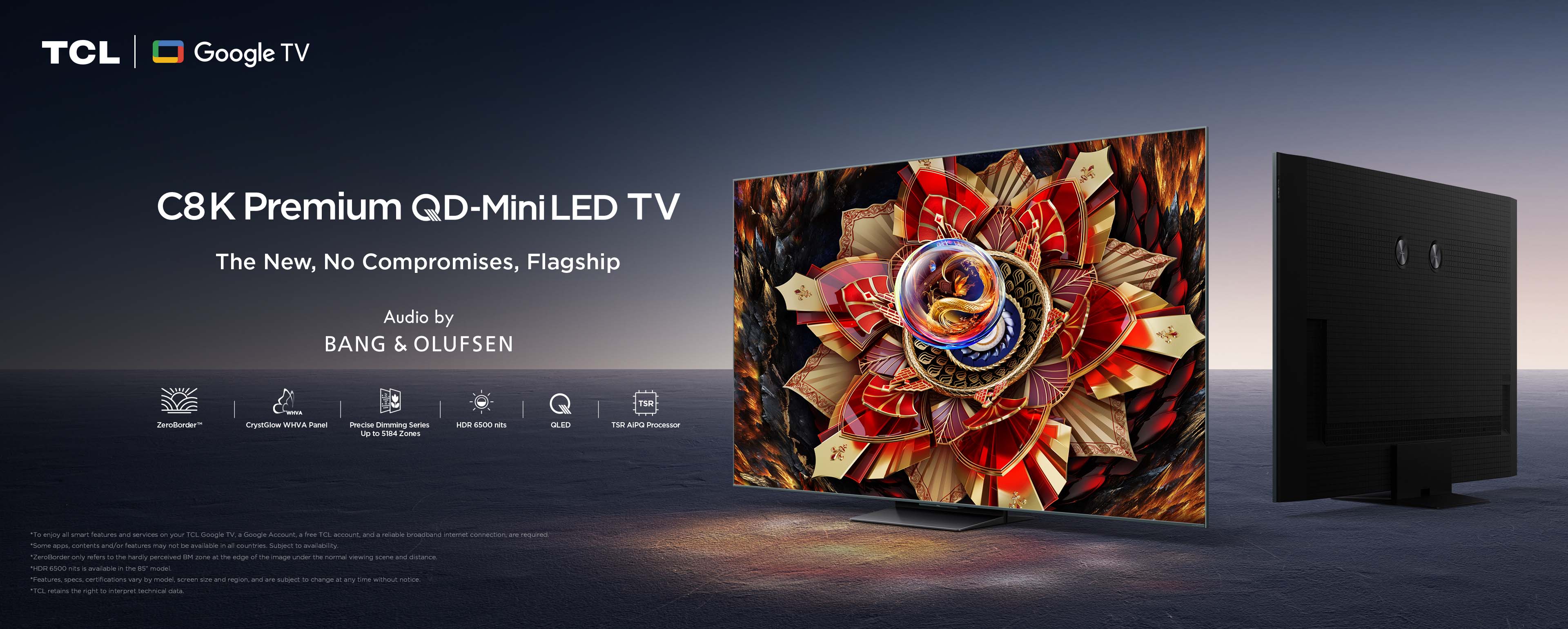 TCL C8K-98 Inch Premium QD-MiniLED TV 