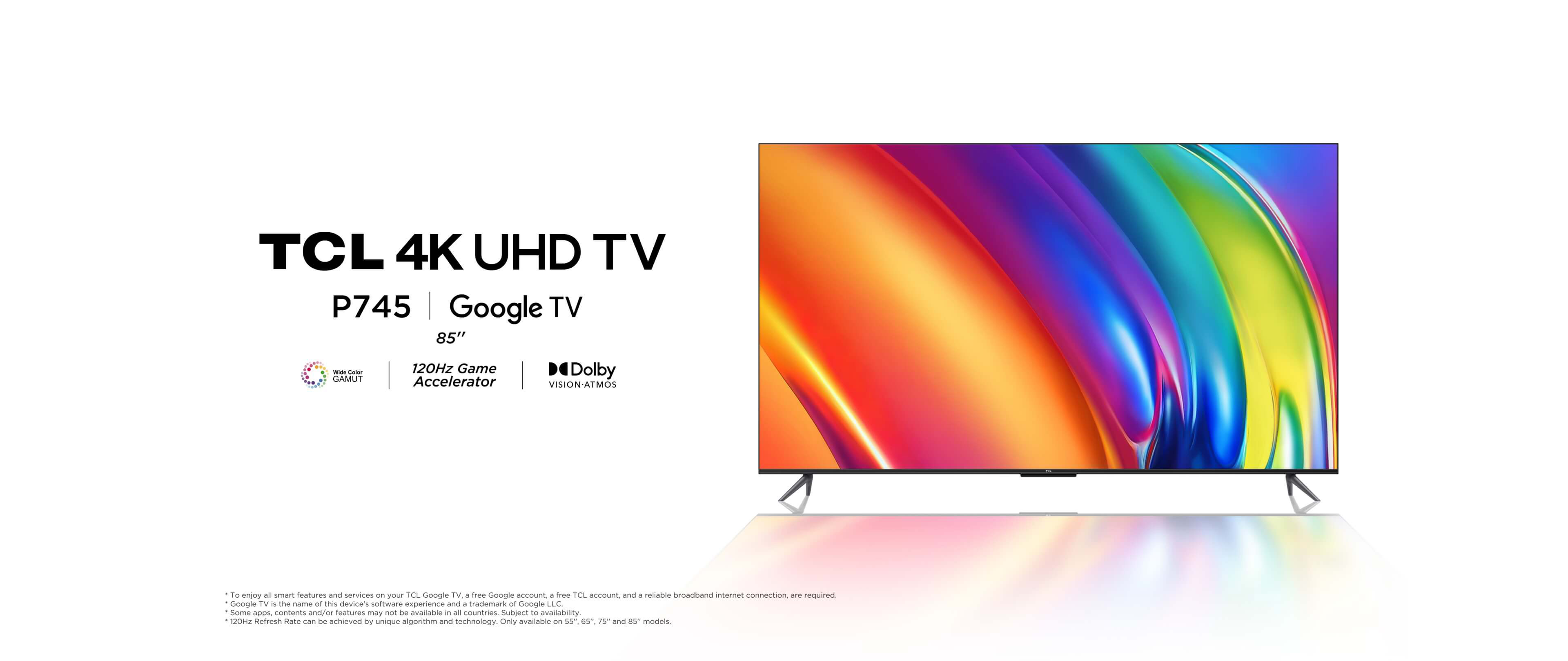 TCL P745 4K UHD TV