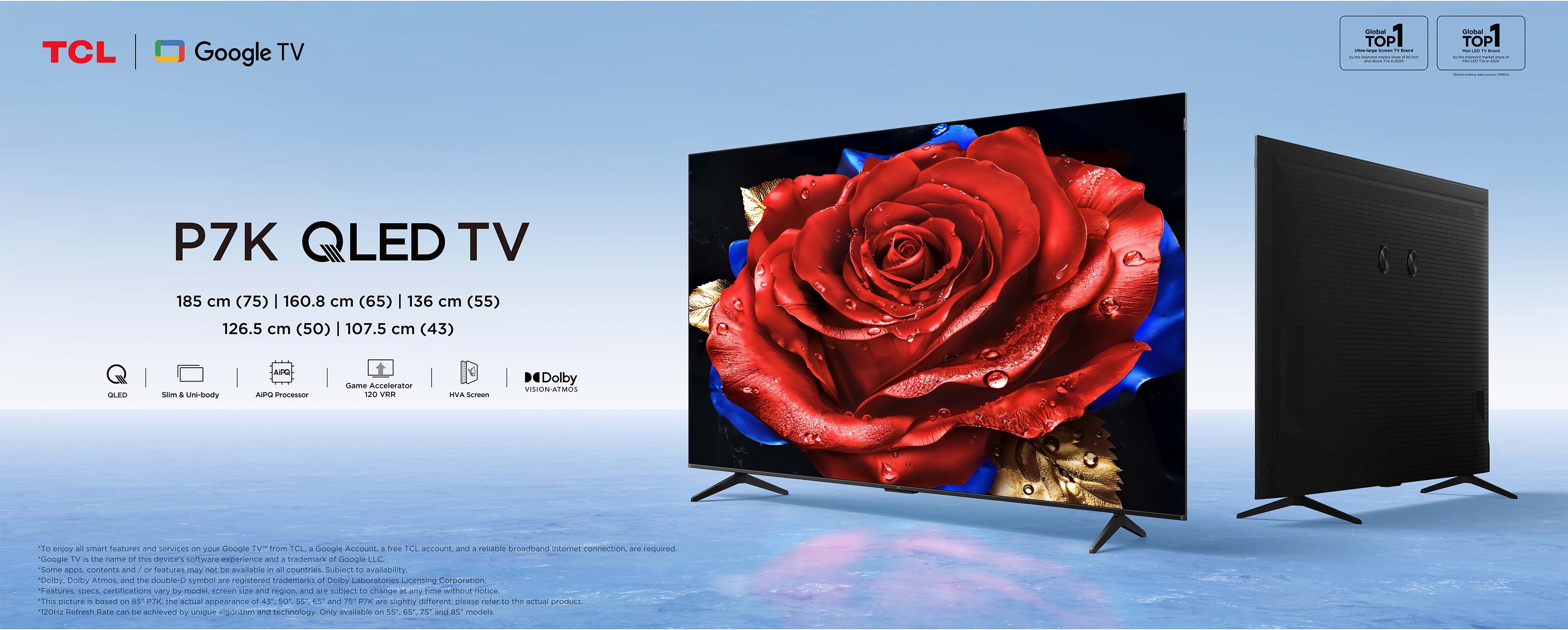 TCL P7K QLED TV
