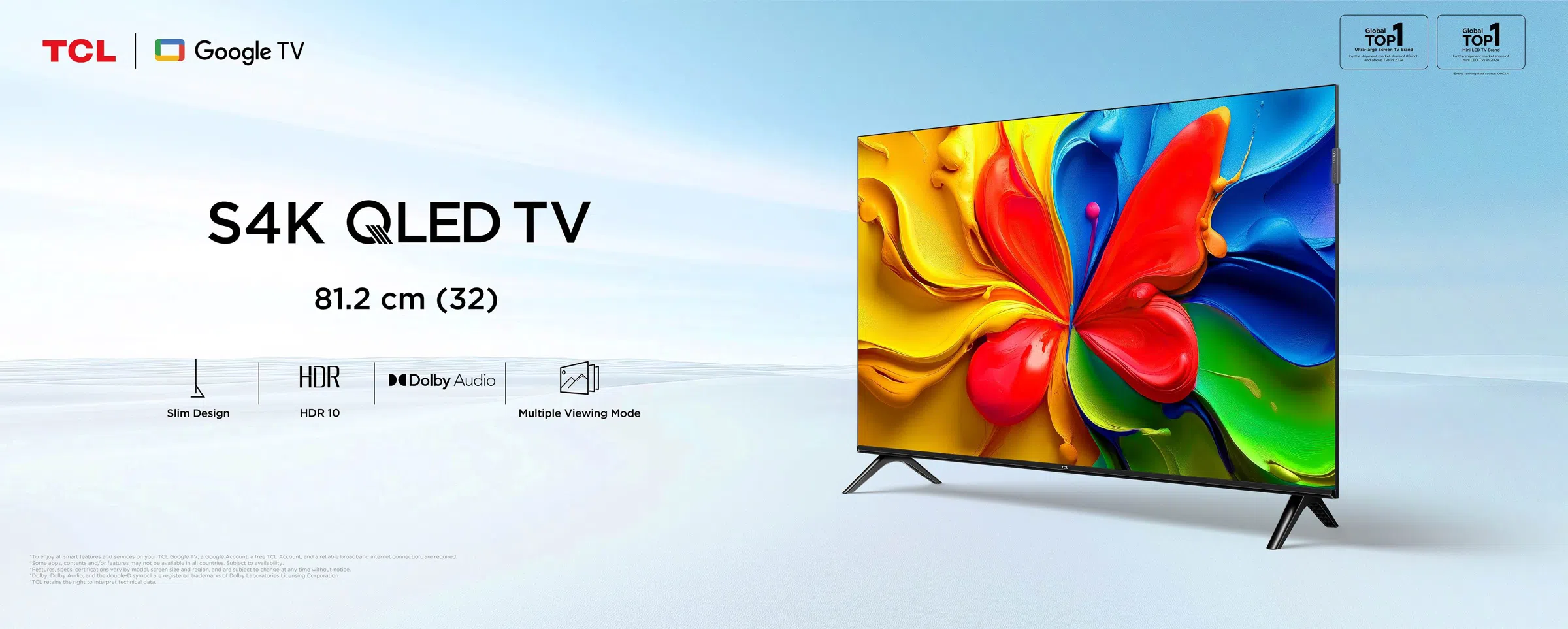 TCL P635 4K UHD Google TV banner