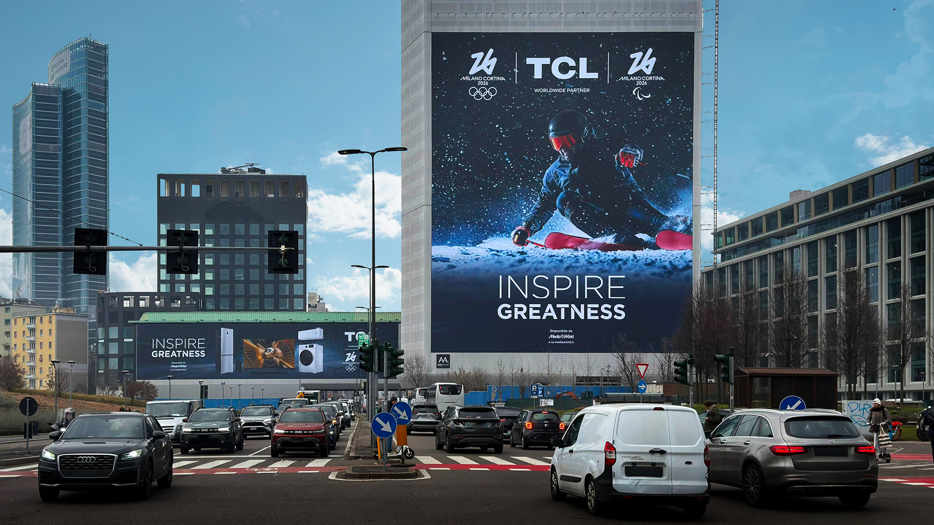 TCL lancia la sua campagna “It’s Your Greatness” per portare l’esperienza dei Giochi Olimpici Invernali di Milano Cortina 2026 a fan e atleti di tutto il mondo