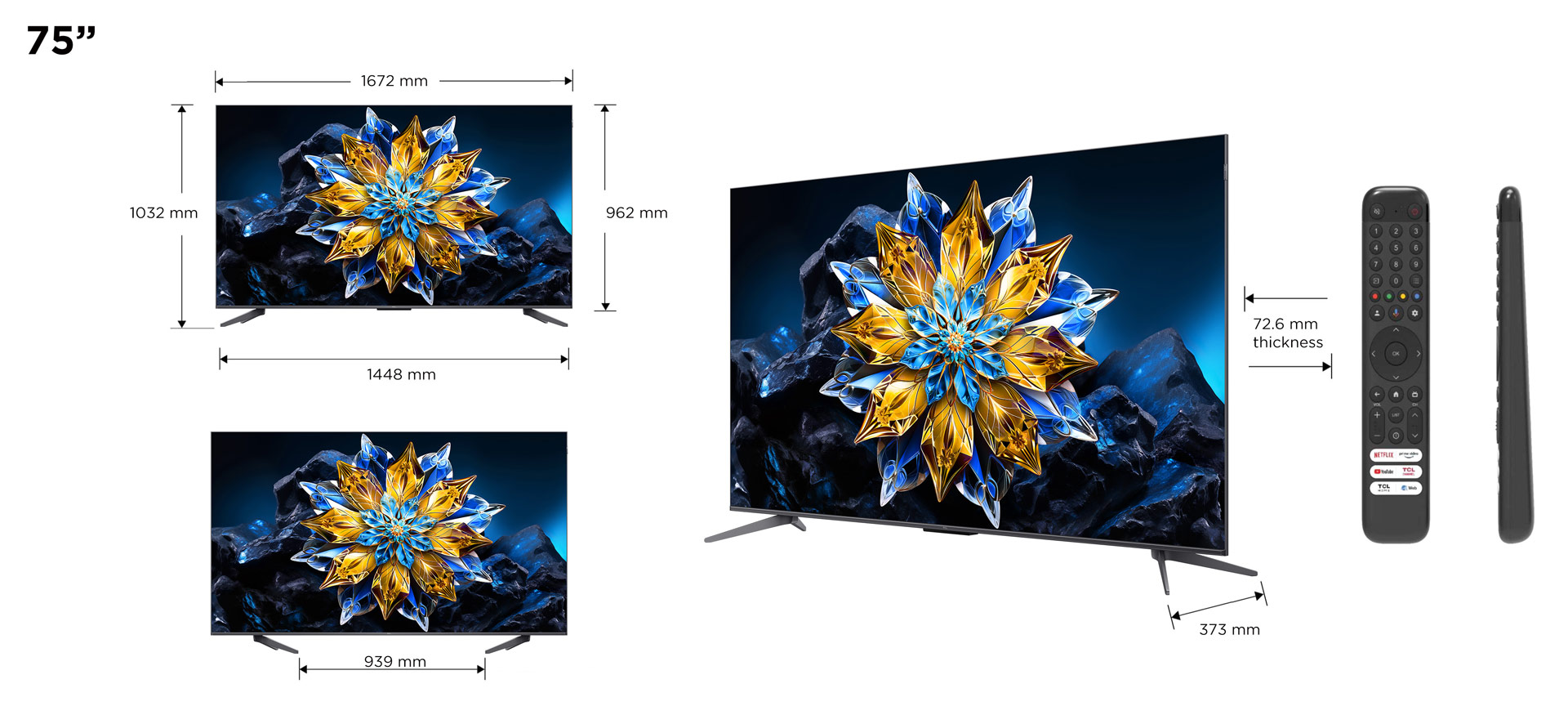 TV QLED 4K Ultra HD Serie C65 PRO | TCL Italy 65"